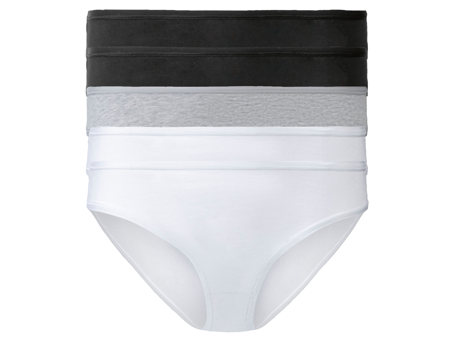 ESMARA® Slipy damskie z bawełną, 5 par 