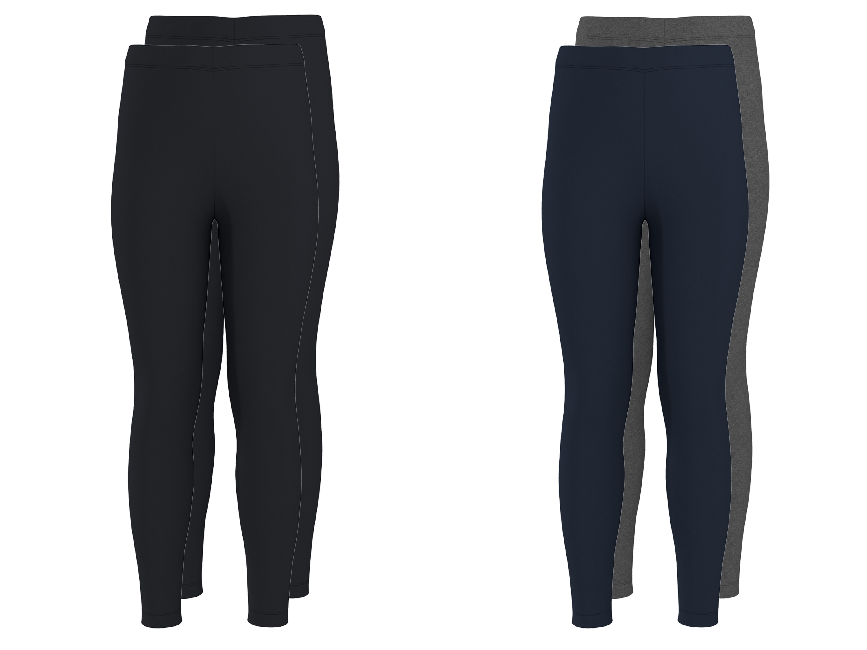 ESMARA KIDS Legginsy dziewczęce, 2 sztuki