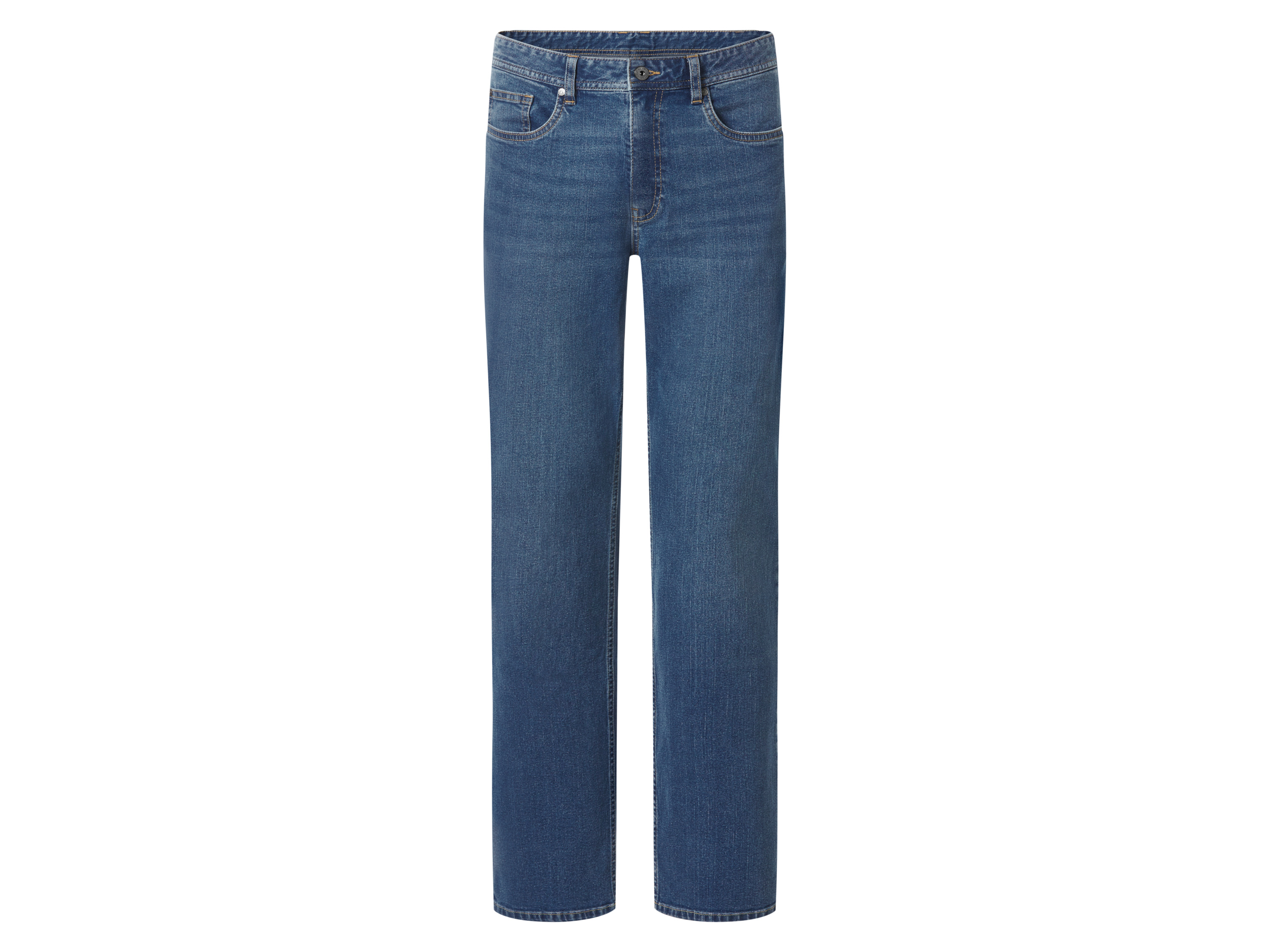 ESMARA MEN Jeansy straight fit męskie z bawełną 