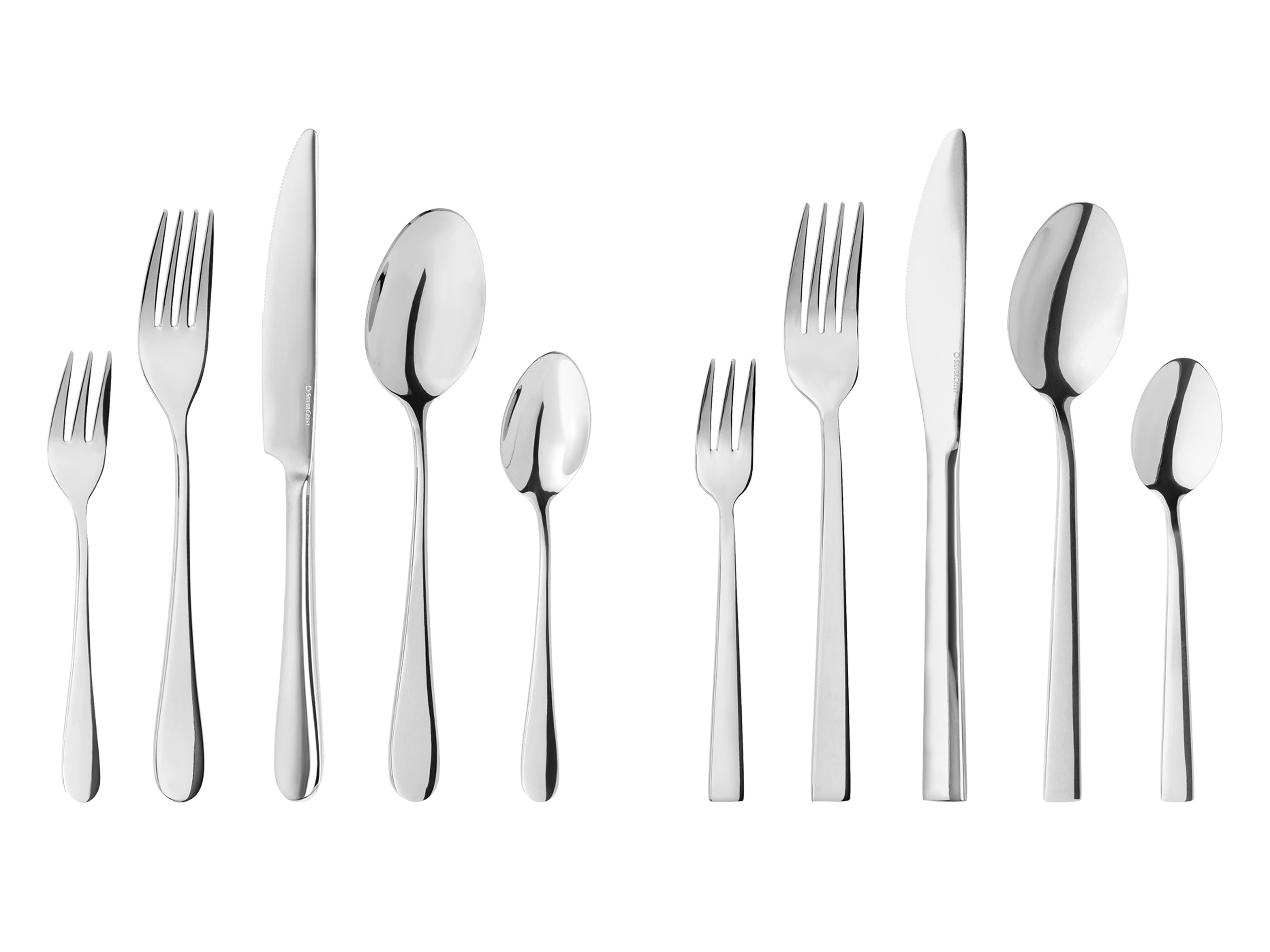 SILVERCREST® Zestaw sztućców ze stali szlachetnej, 30 elementów