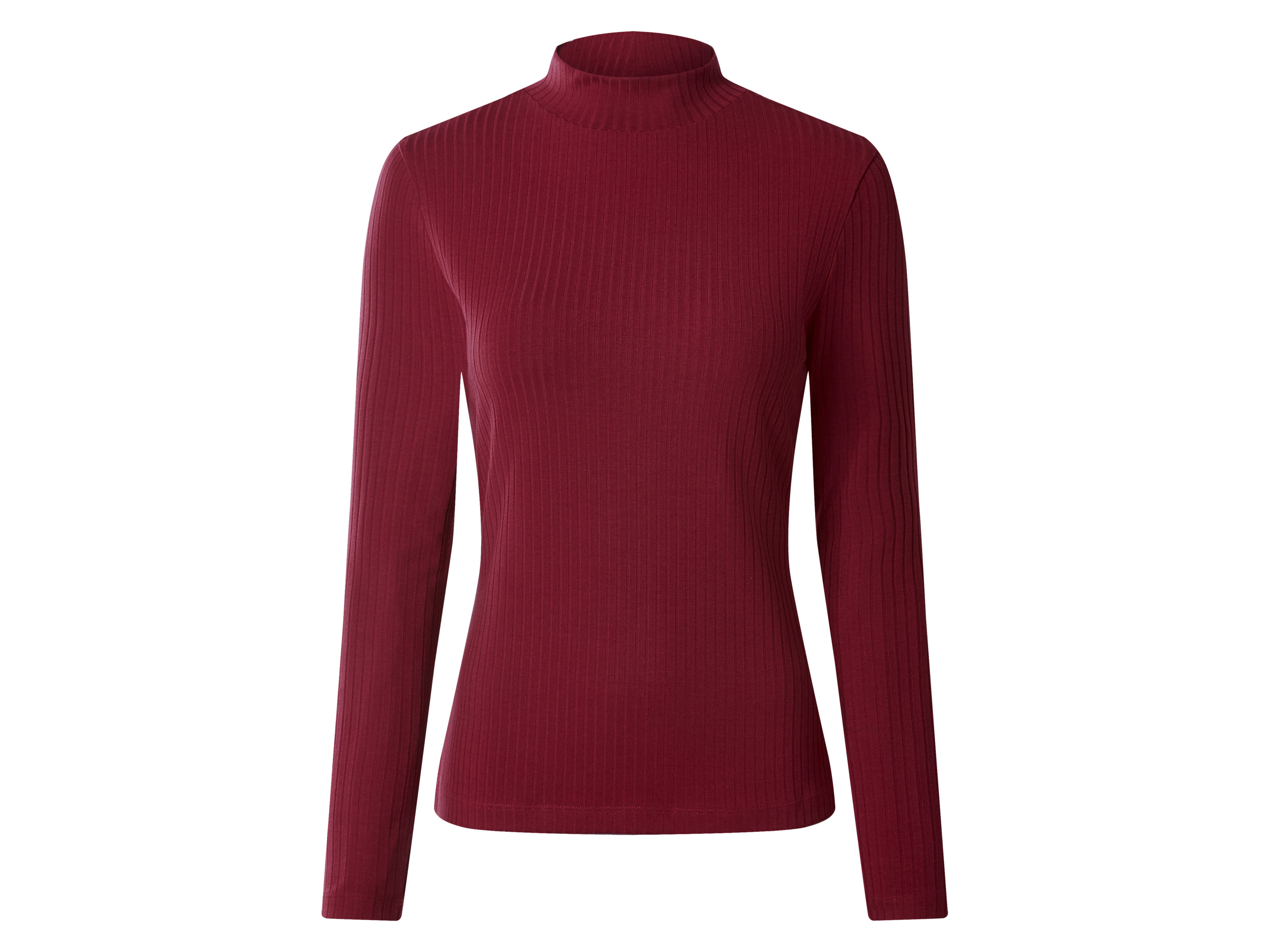 ESMARA® Sweter damski z dzianiny prążkowanej