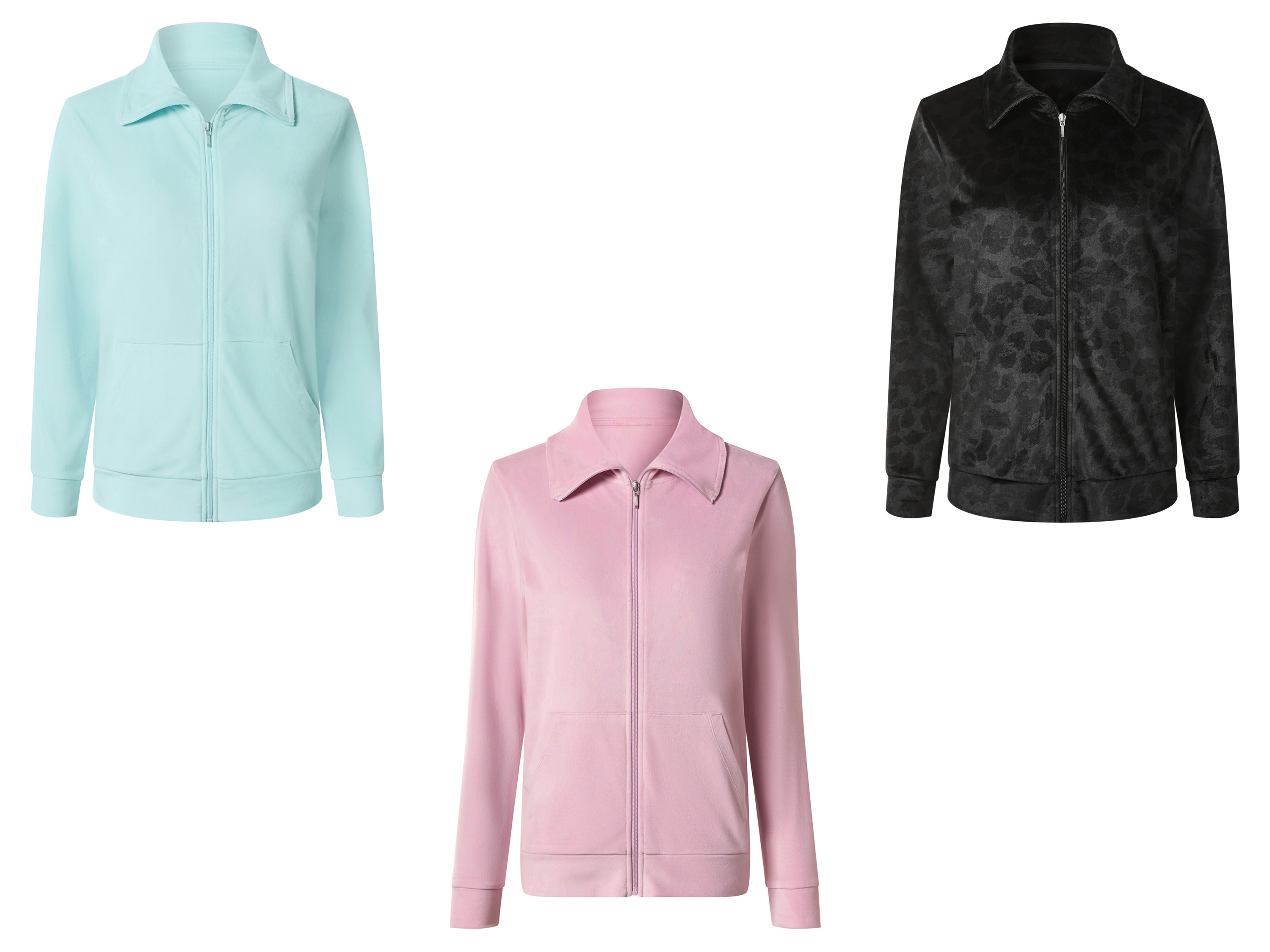 ESMARA® Bluza damska z weluru