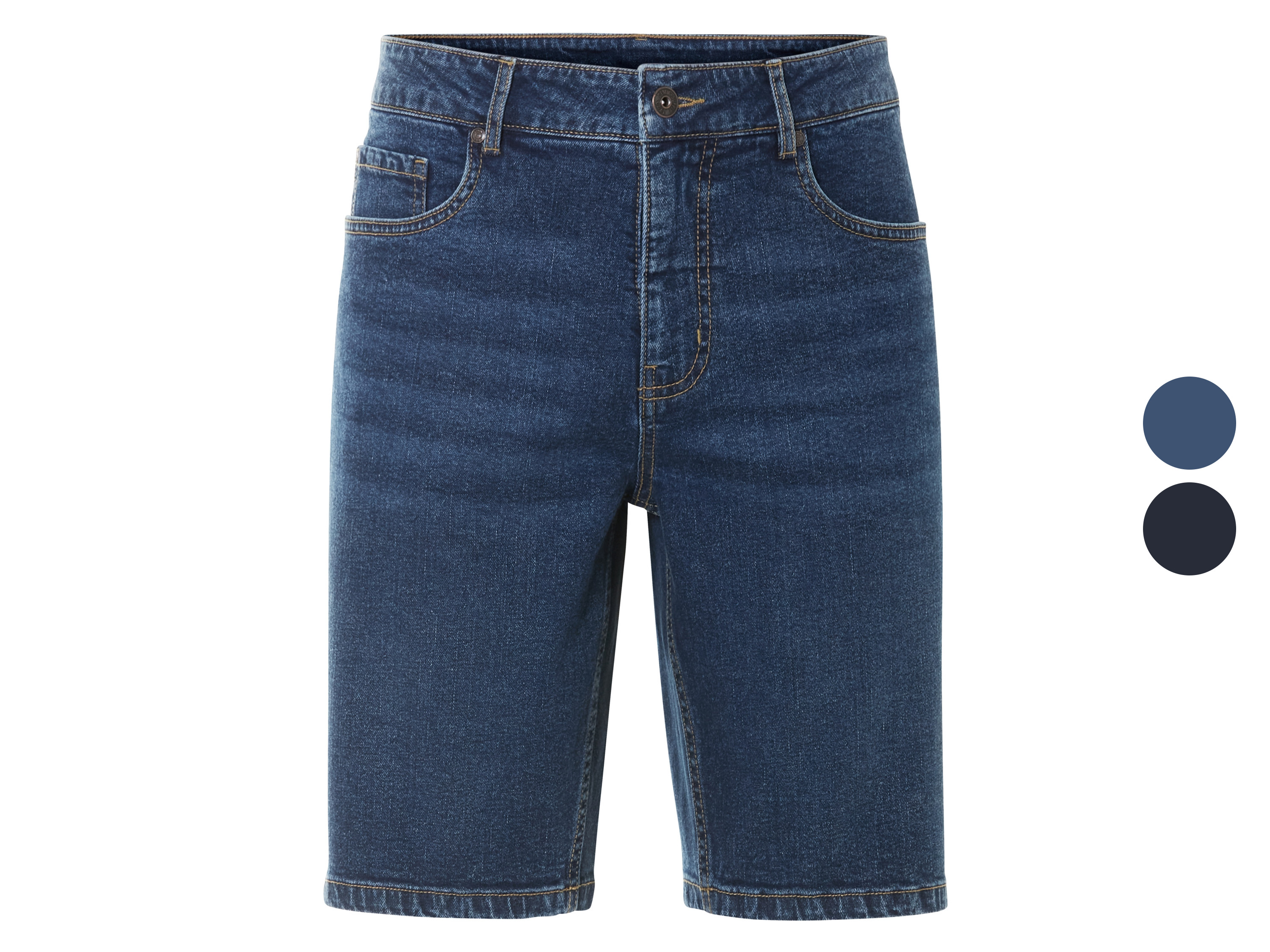 LIVERGY® Bermudy jeansowe męskie