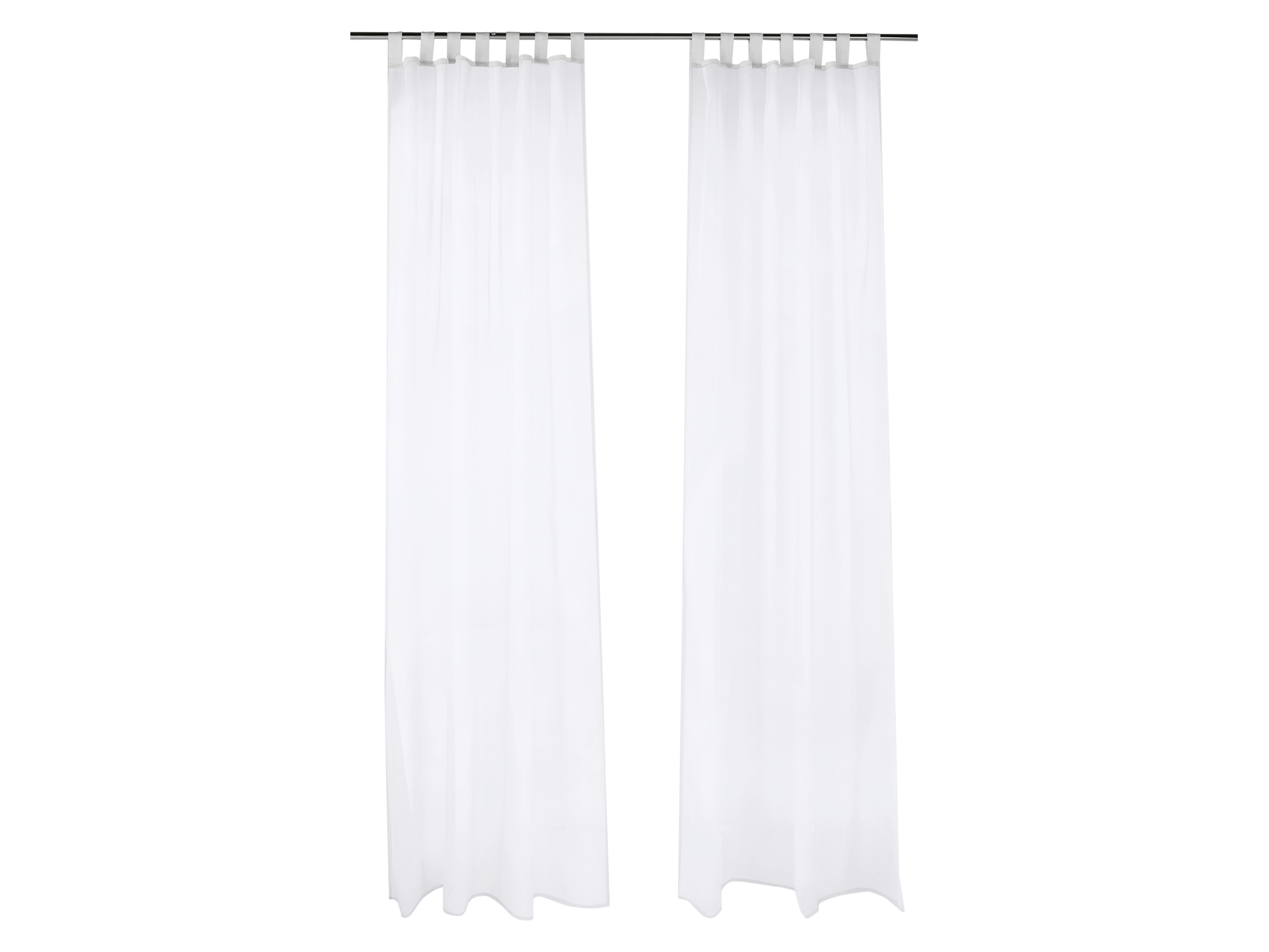 LIVARNO® Komplet 2 zasłon (biała)
