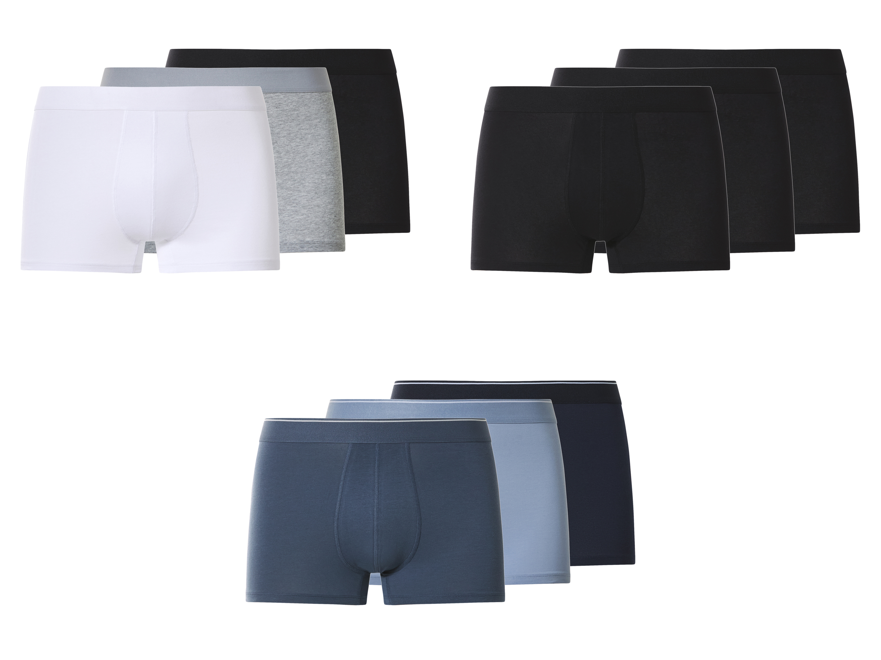 ESMARA MEN Bokserki męskie z bawełną, 3 pary