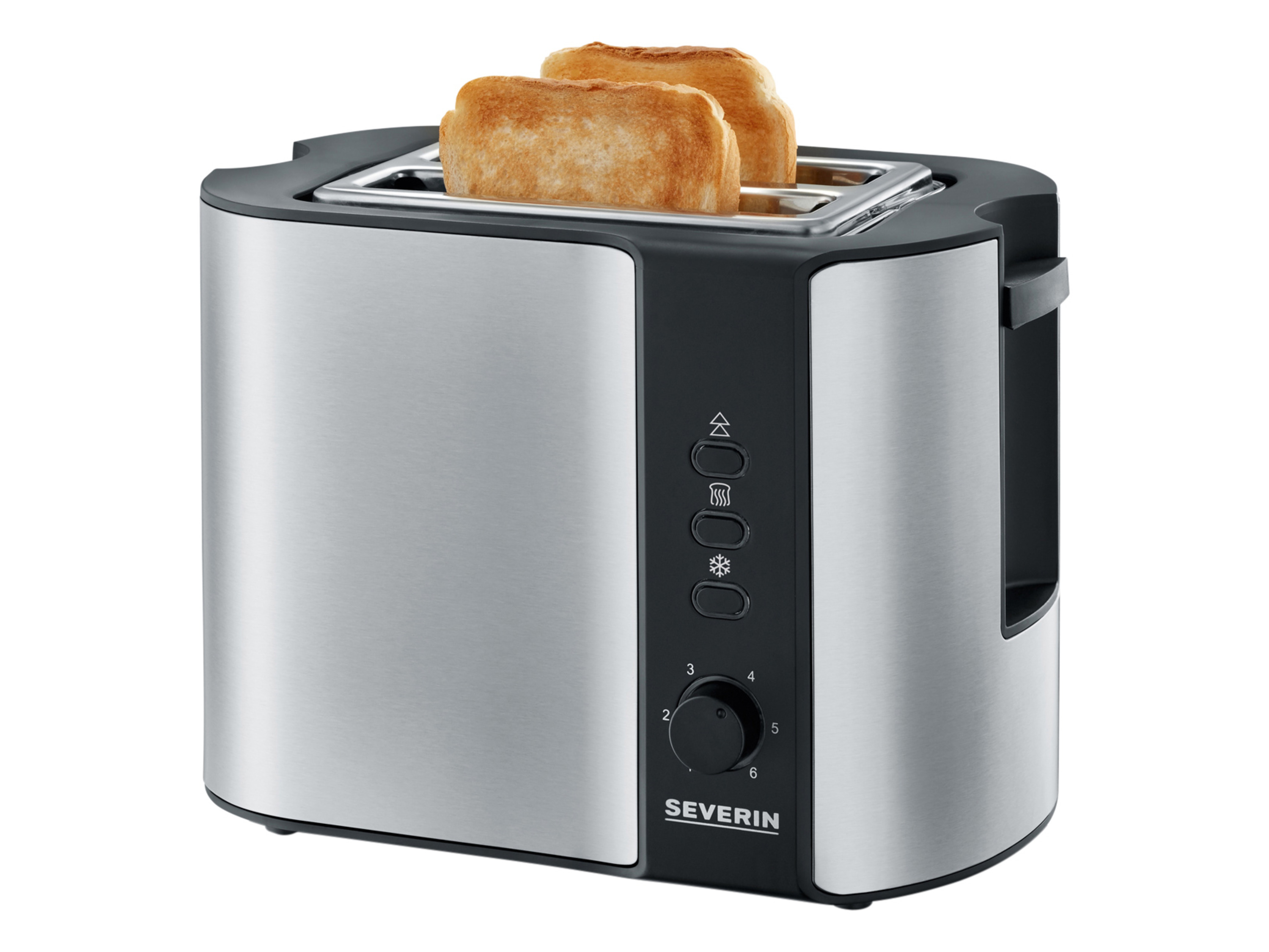SEVERIN Toster ze stali nierdzewnej, 800 W, AT 2589