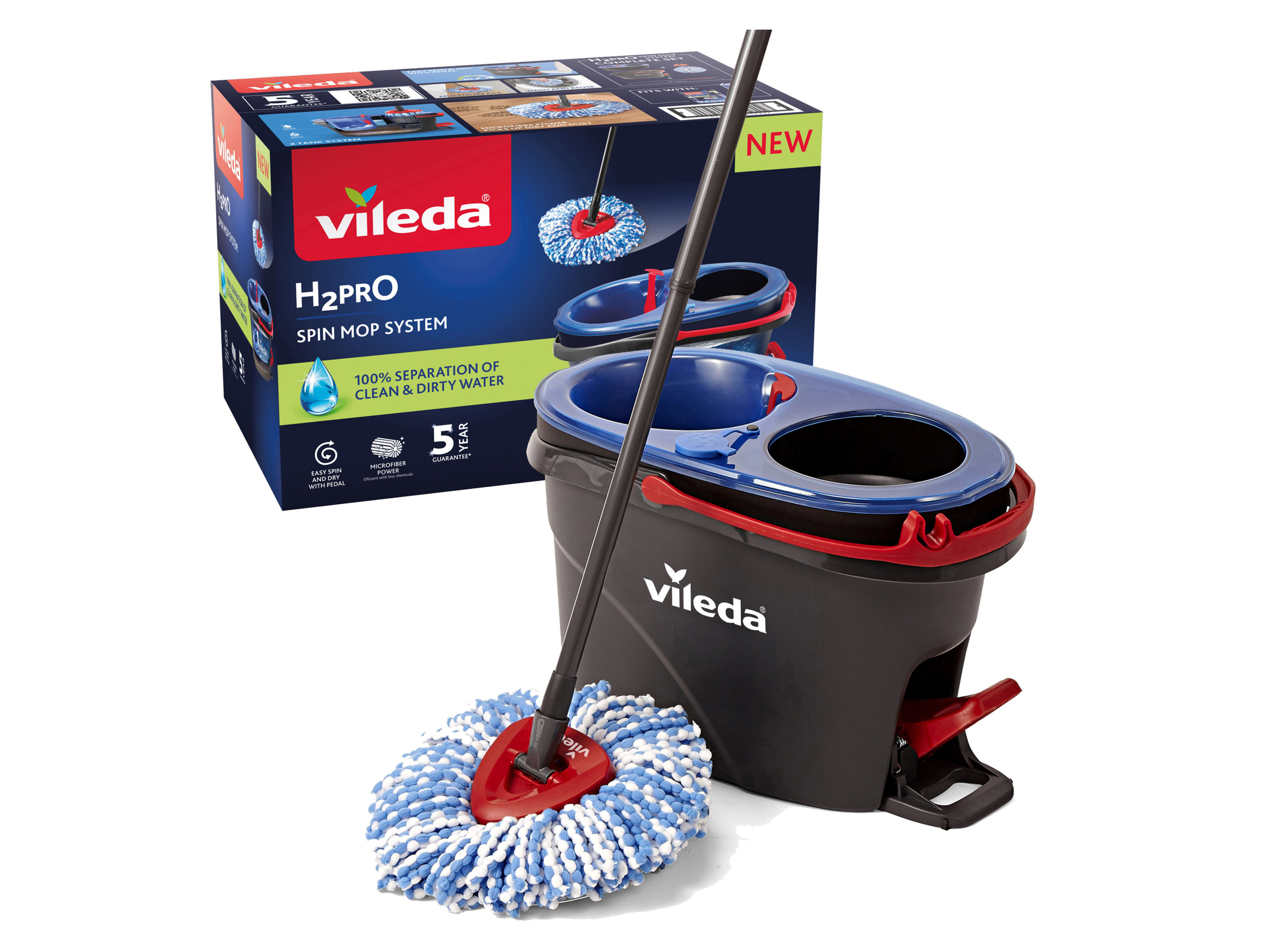VILEDA Mop obrotowy H2PrO