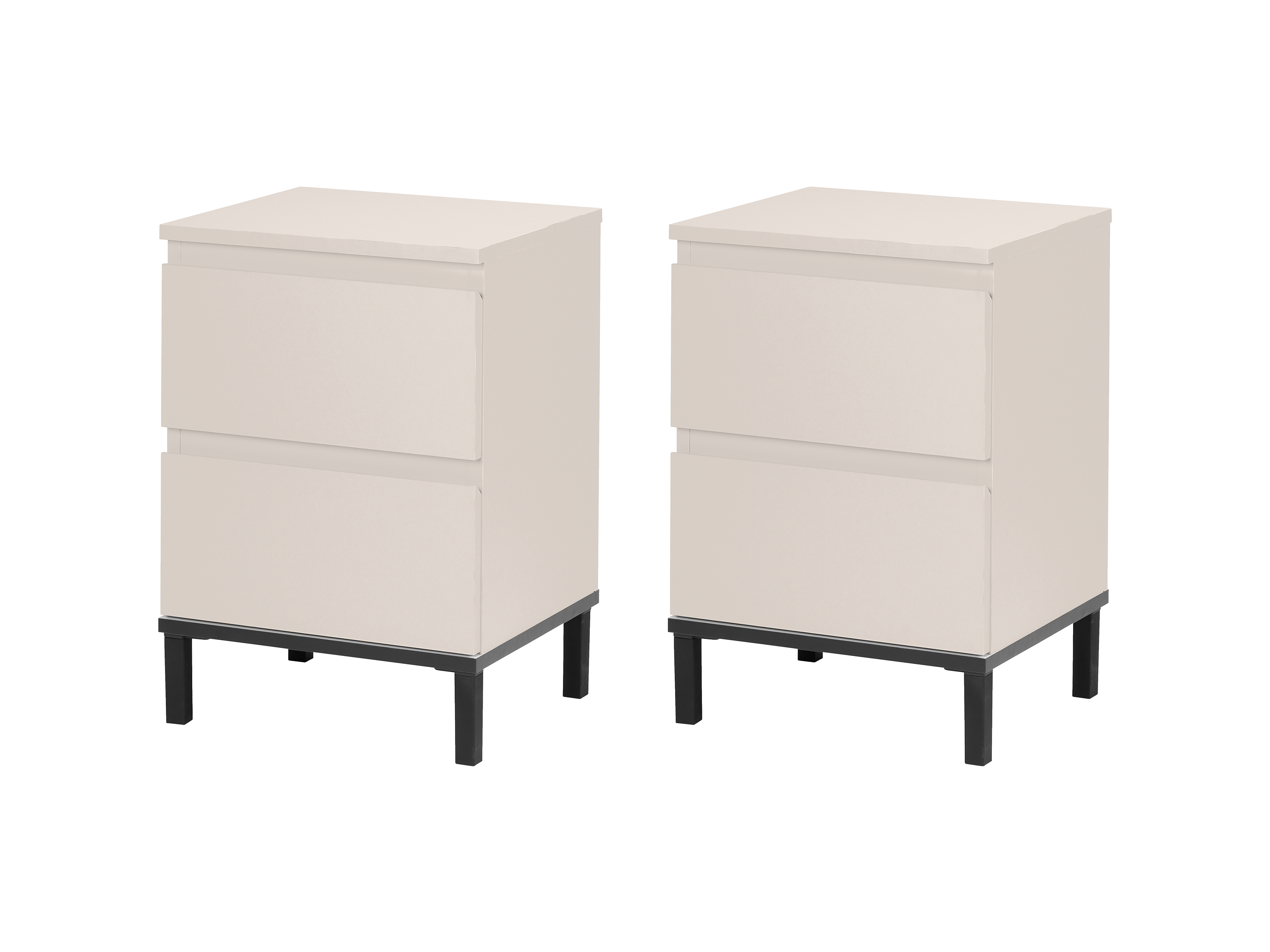 LIVARNO® Zestaw 2 szafek nocnych