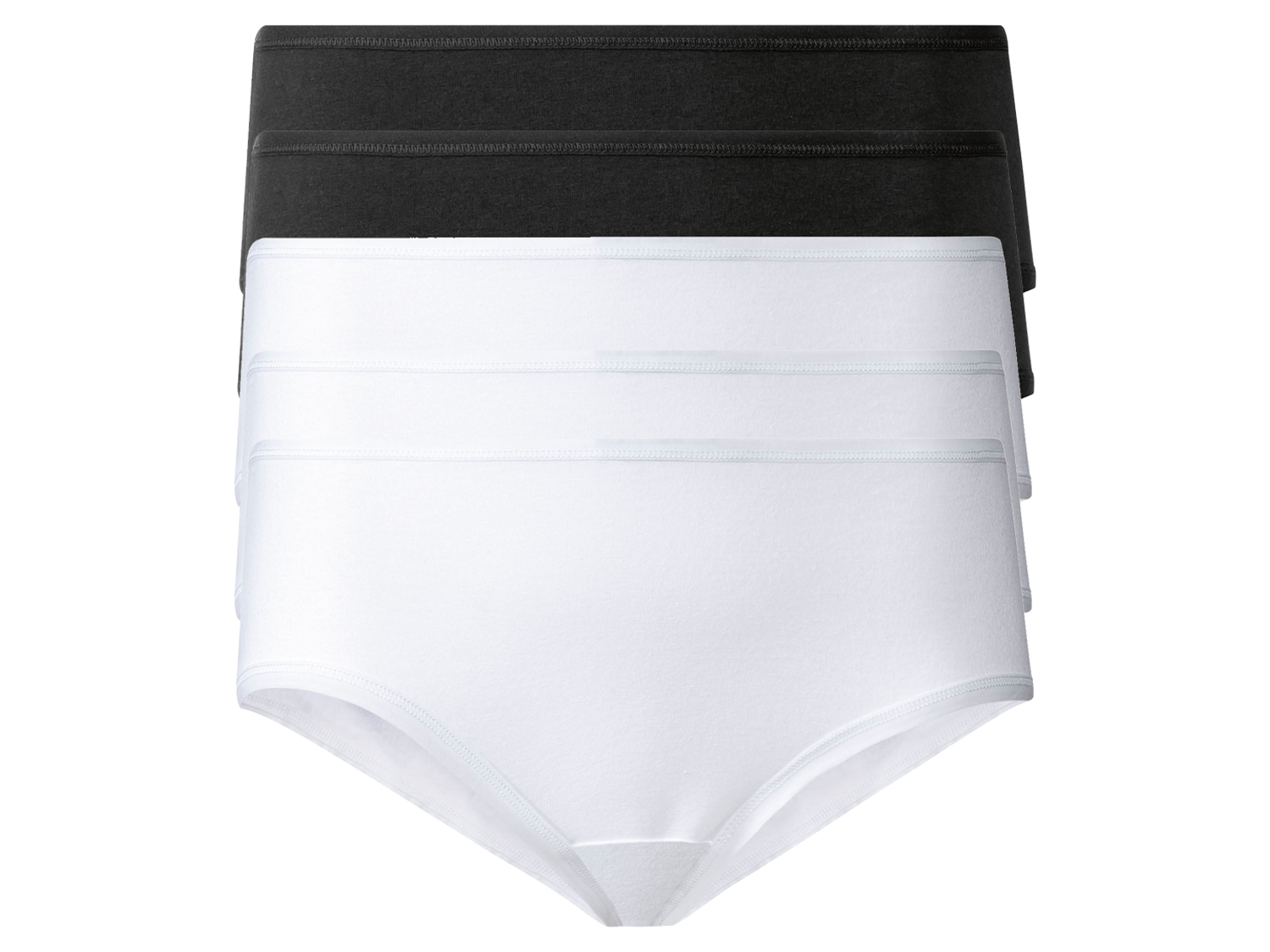 ESMARA® Hipstery damskie z bawełną, 5 par 