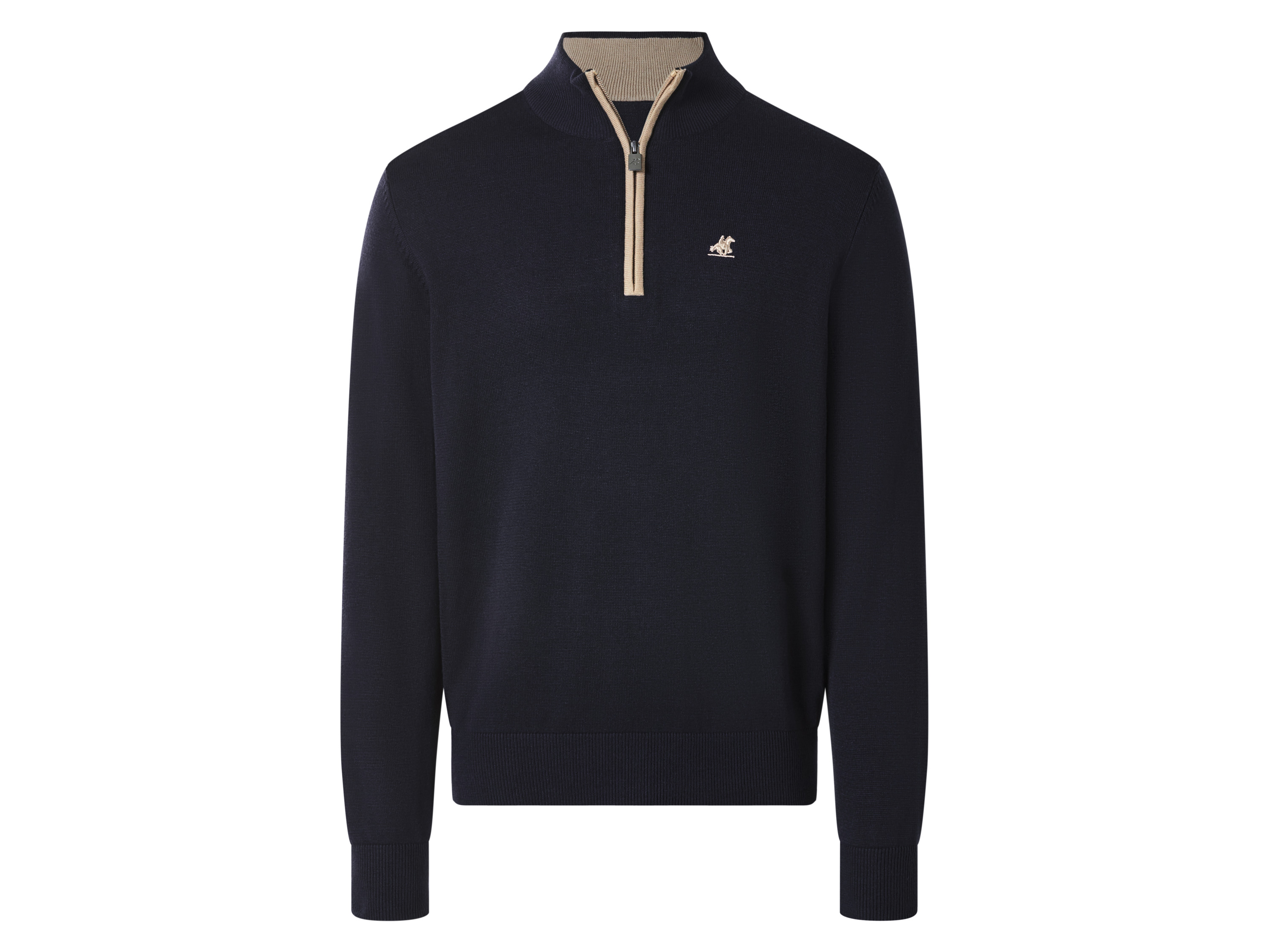 ESMARA MEN U.S. Grand Polo Sweter męski typu troyer 