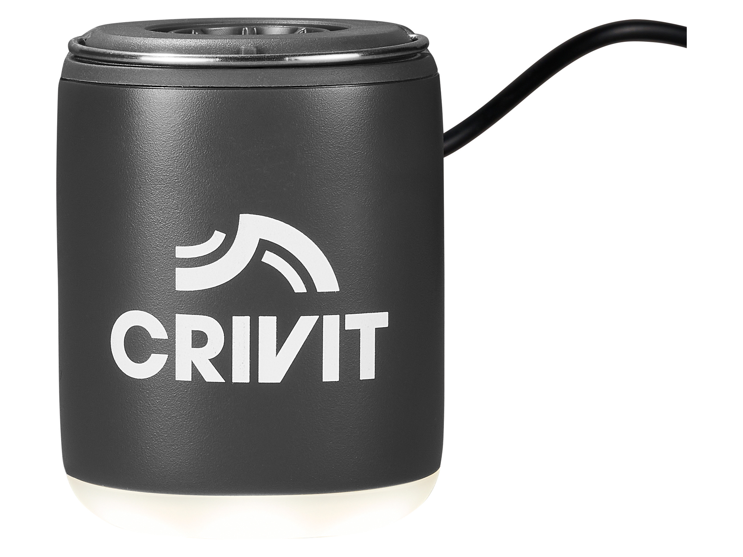 CRIVIT Lampa/ pompa kempingowa 3w1 (Szary)