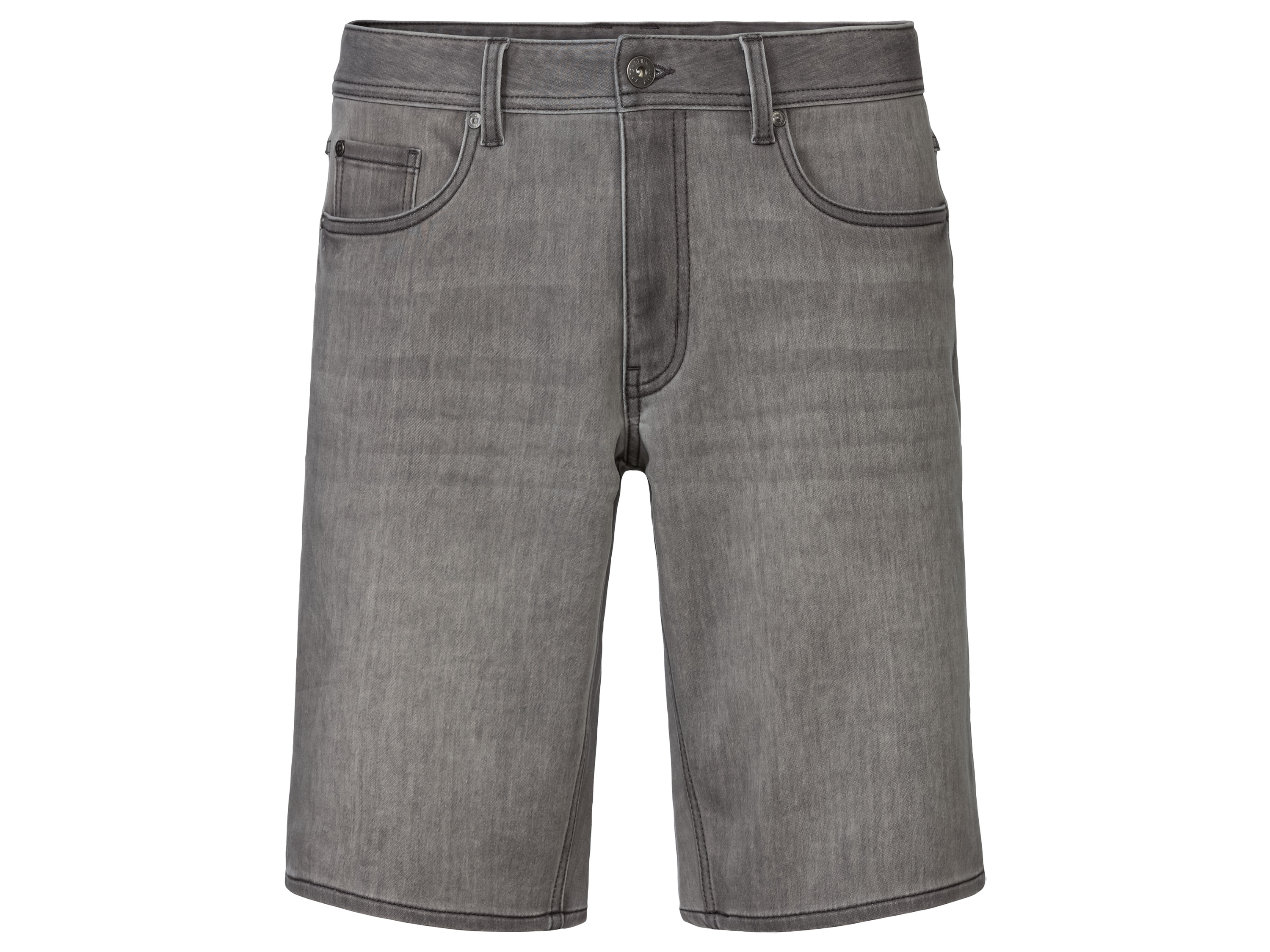 LIVERGY® Bermudy męskie z jeansu dresowego 