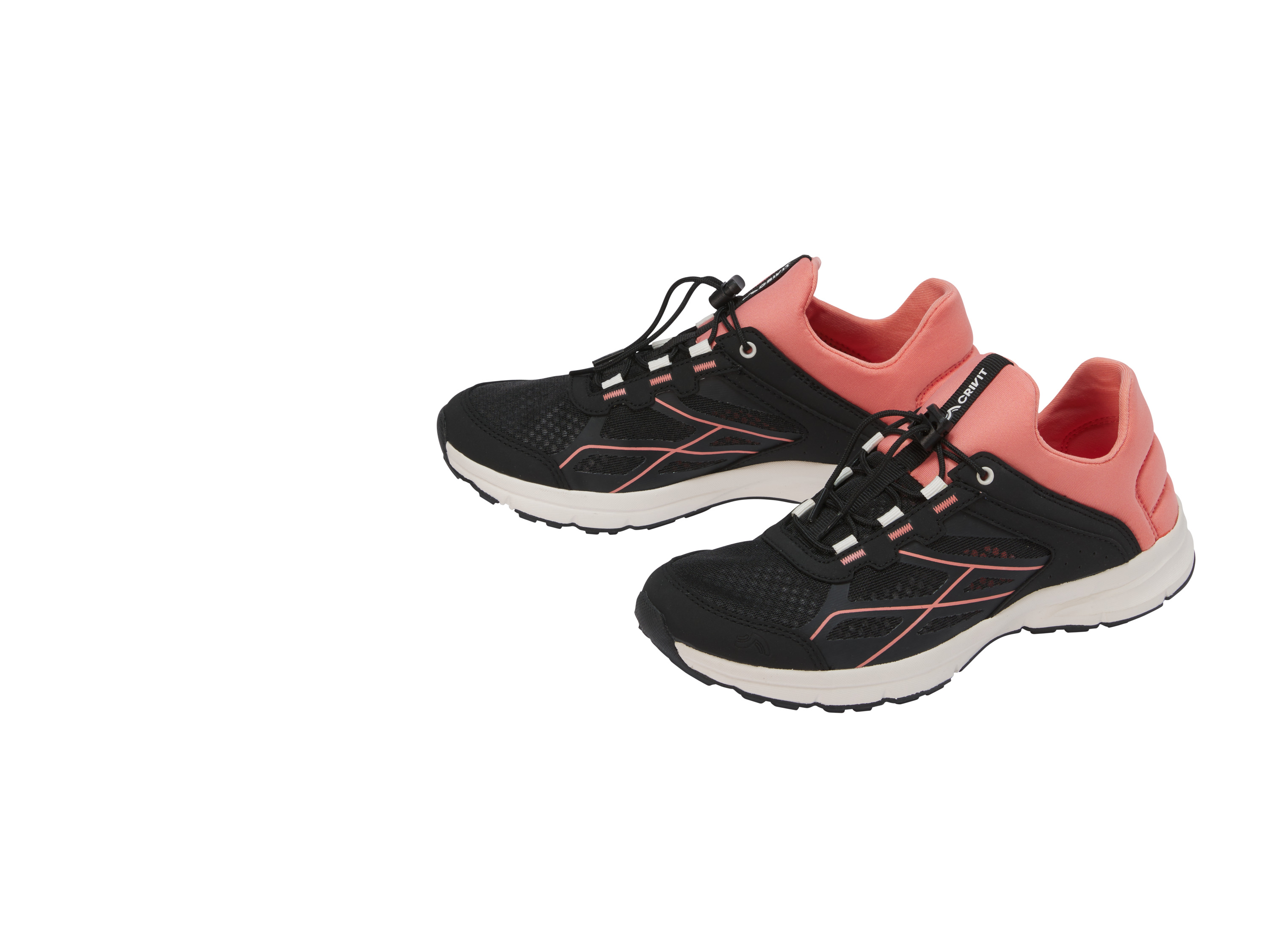 CRIVIT Buty outdoorowe damskie (Czarny/różowy, 38)
