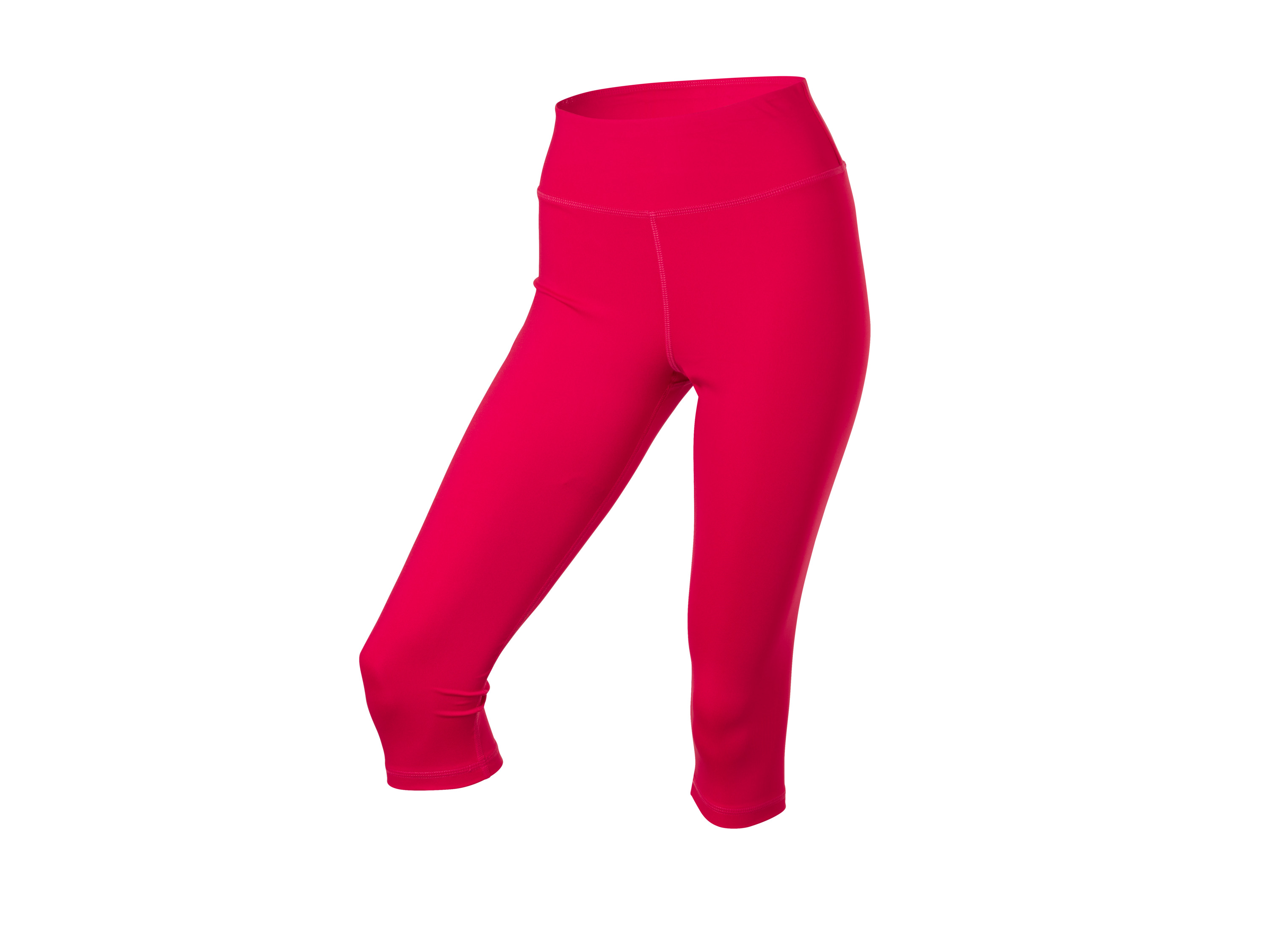 CRIVIT Legginsy funkcyjne 3/4 (Różowy, S (36-38))