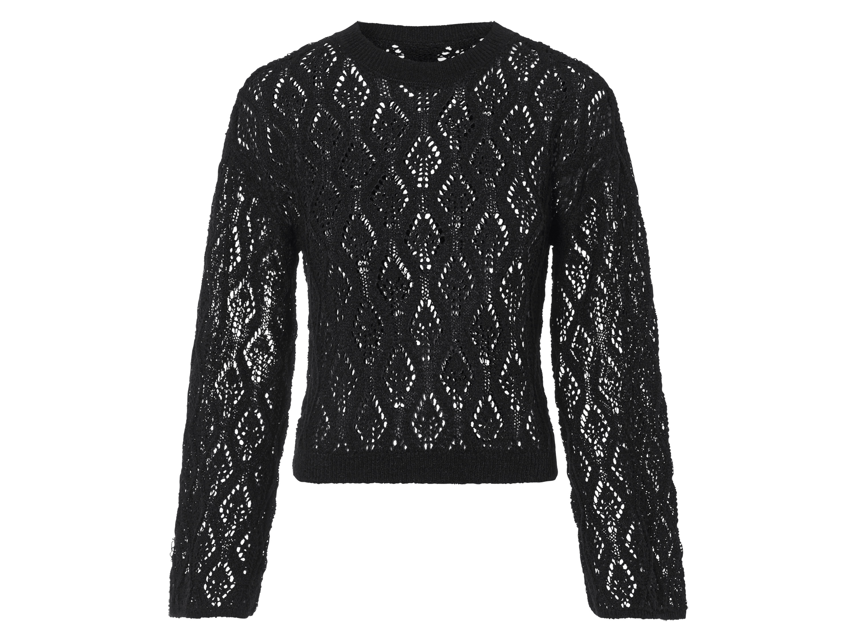 ESMARA® Sweter damski ażurowy 