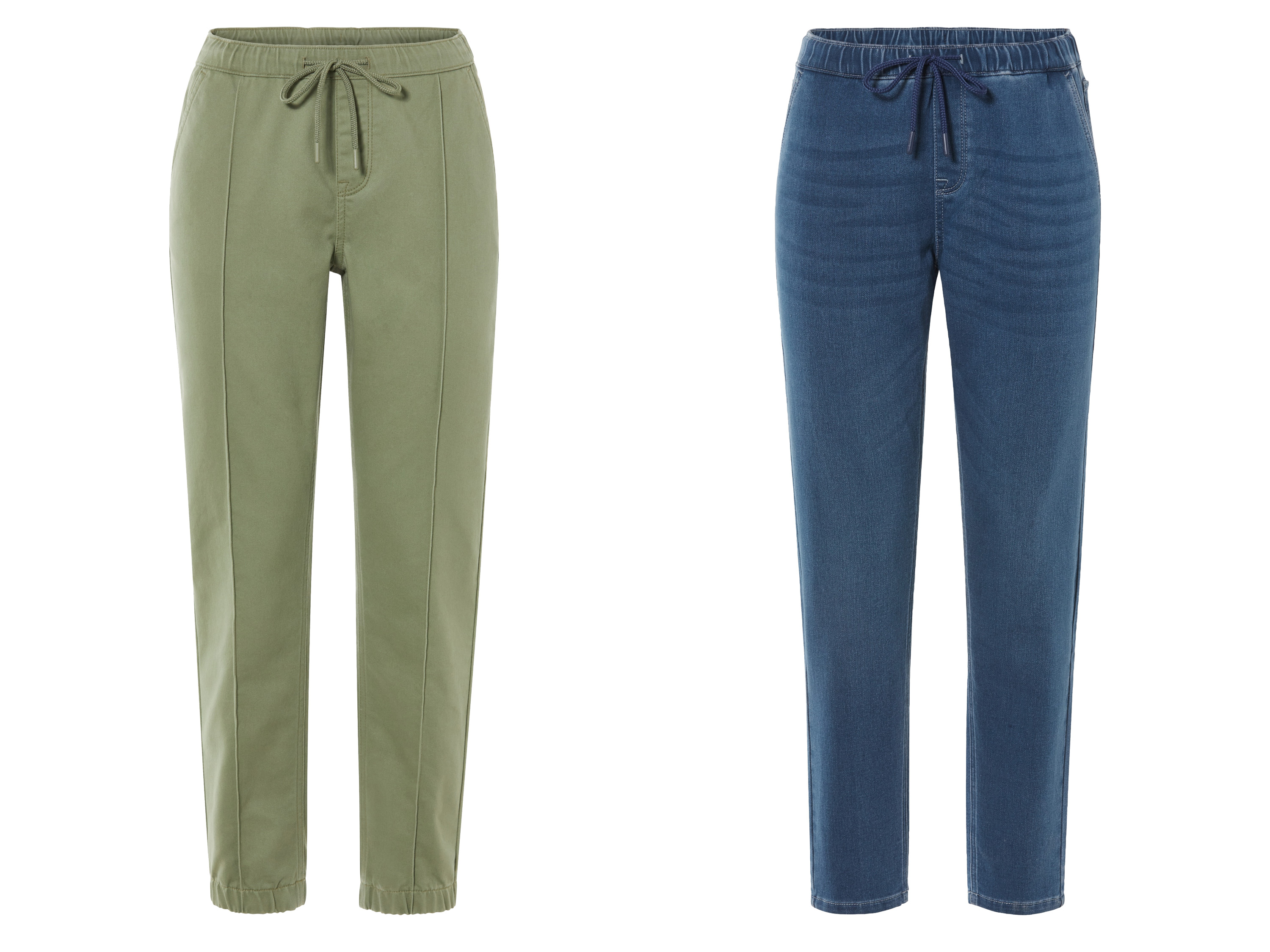 ESMARA® Joggery damskie o wyglądzie jeansów, Relaxed Fit