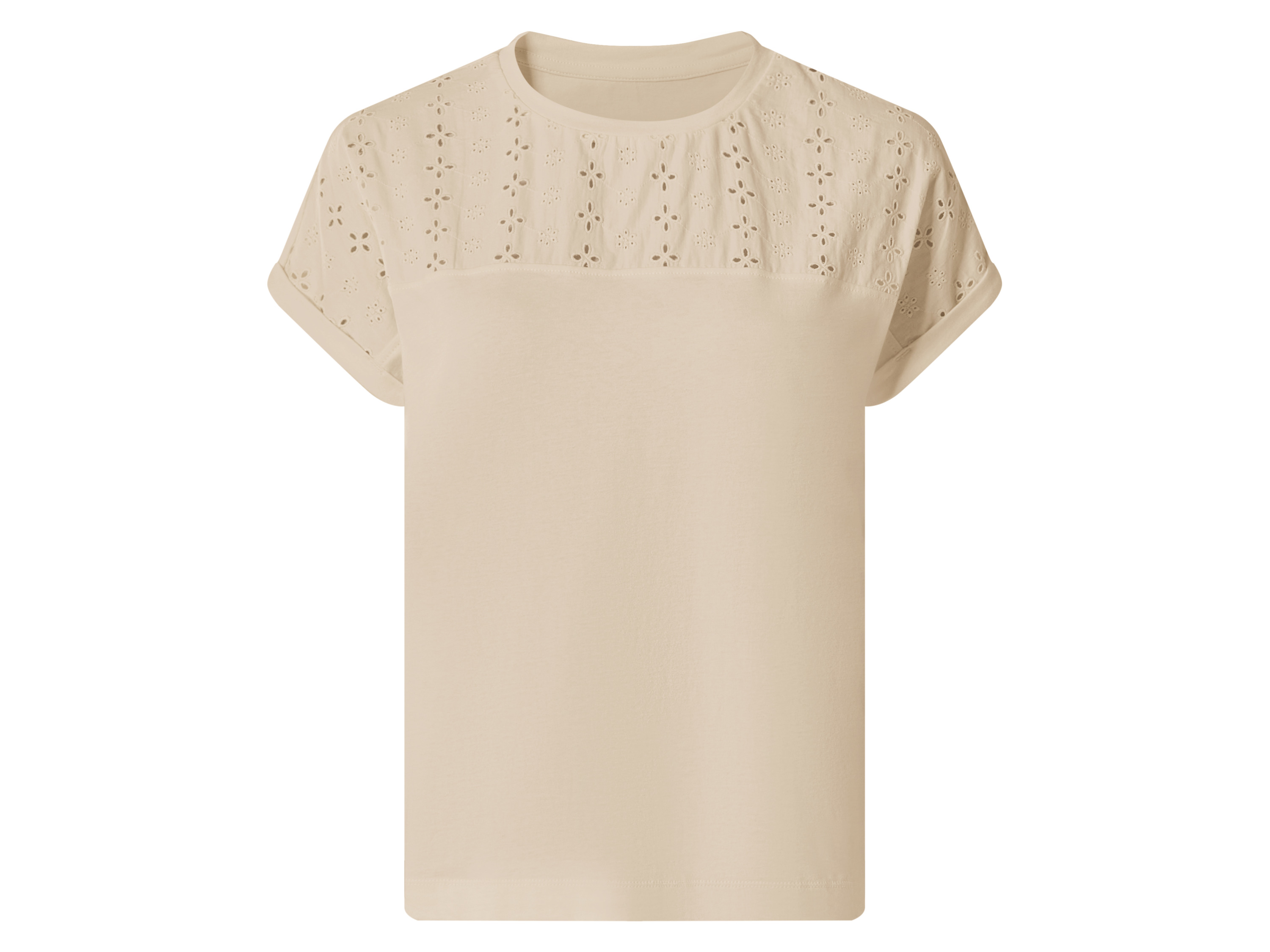 ESMARA® T-shirt damski z bawełny 