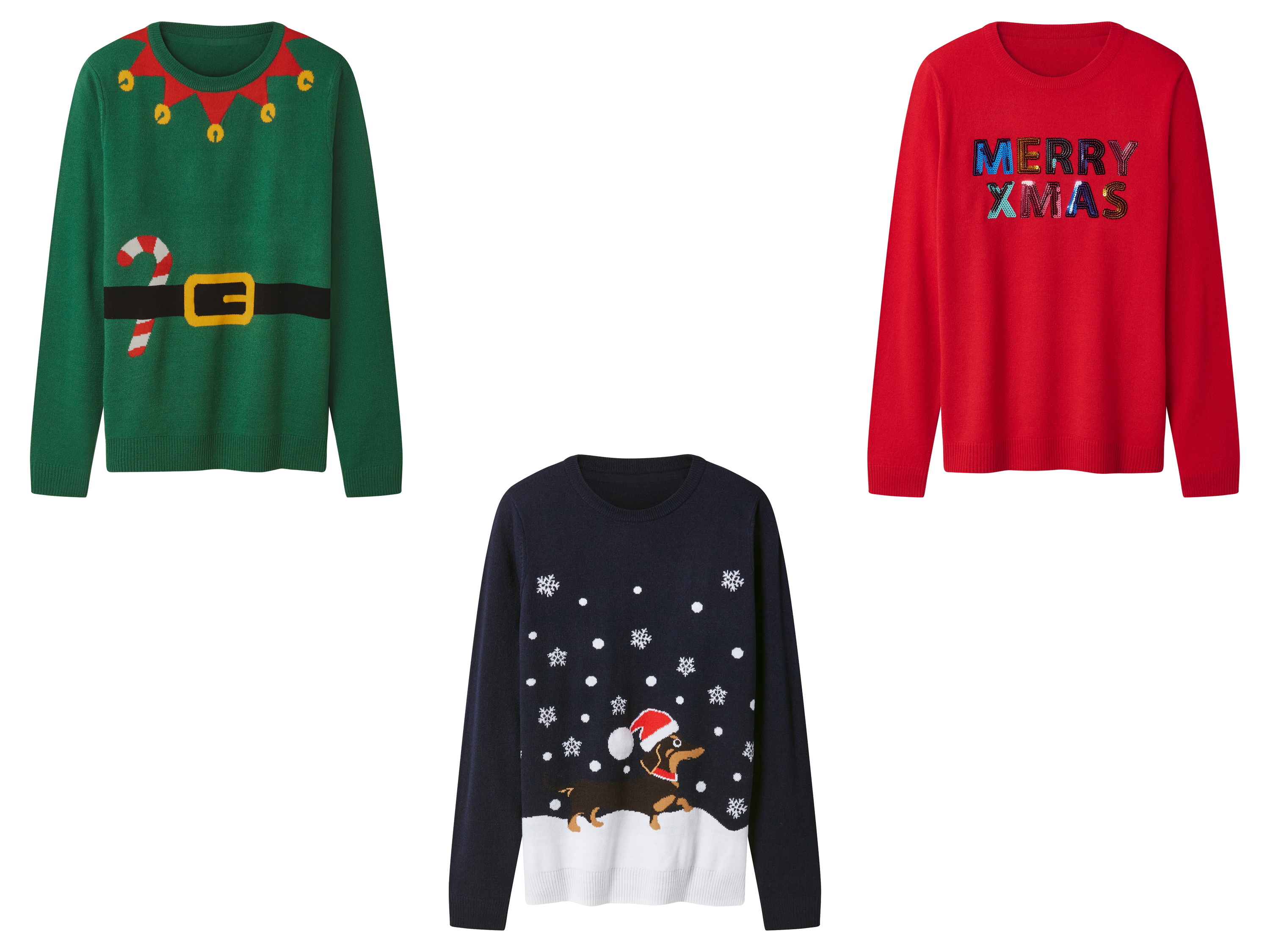 ESMARA® Sweter świąteczny damski premium