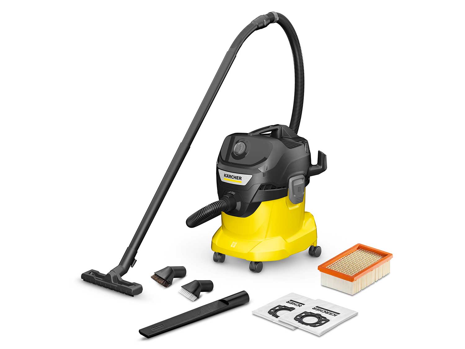 KÄRCHER Odkurzacz do pracy na mokro i sucho »KWD 4«, 1000 W