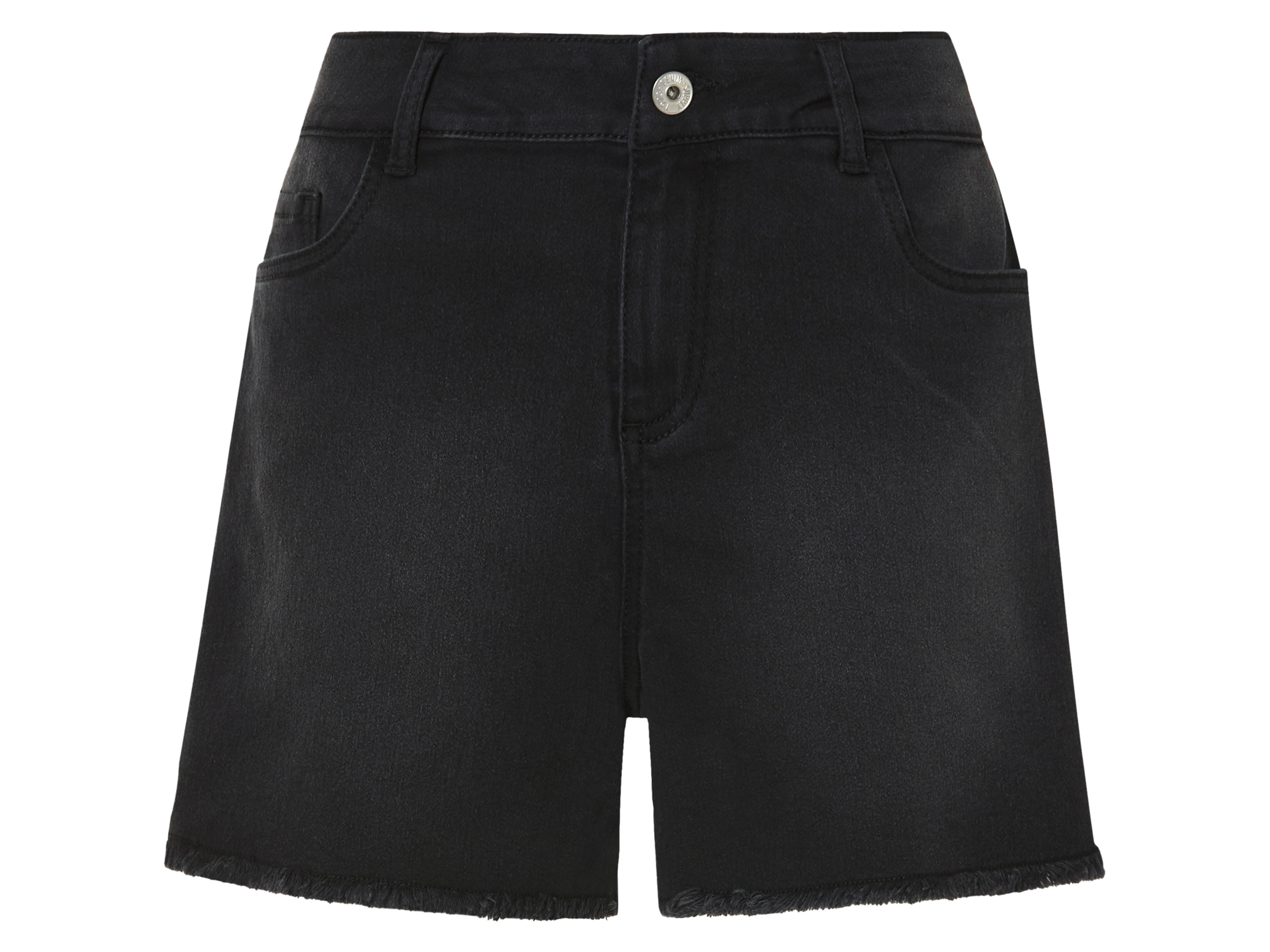 ESMARA® Szorty jeansowe damskie z bawełną  