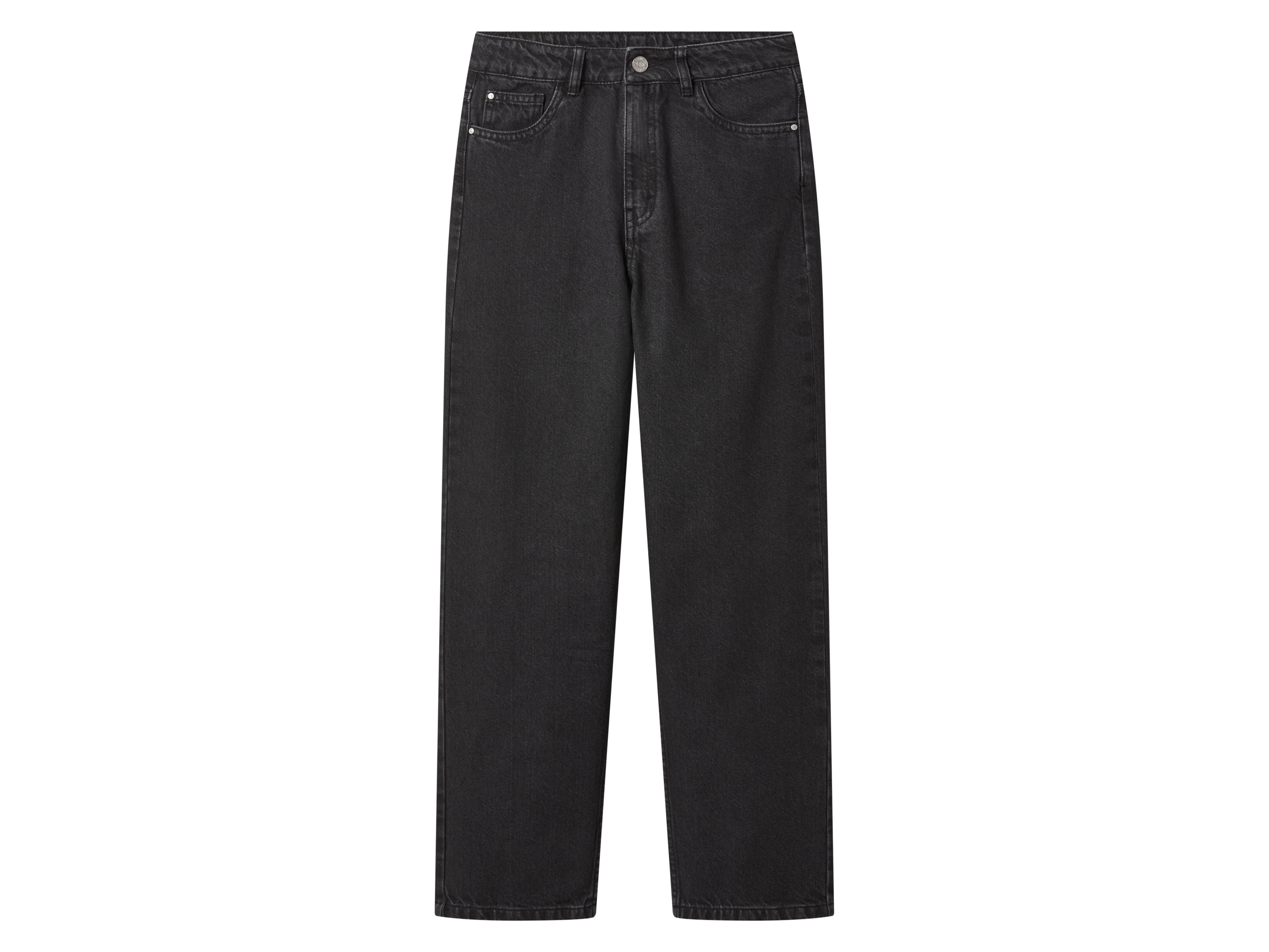 ESMARA KIDS Jeansy loose fit młodzieżowe z bawełny 