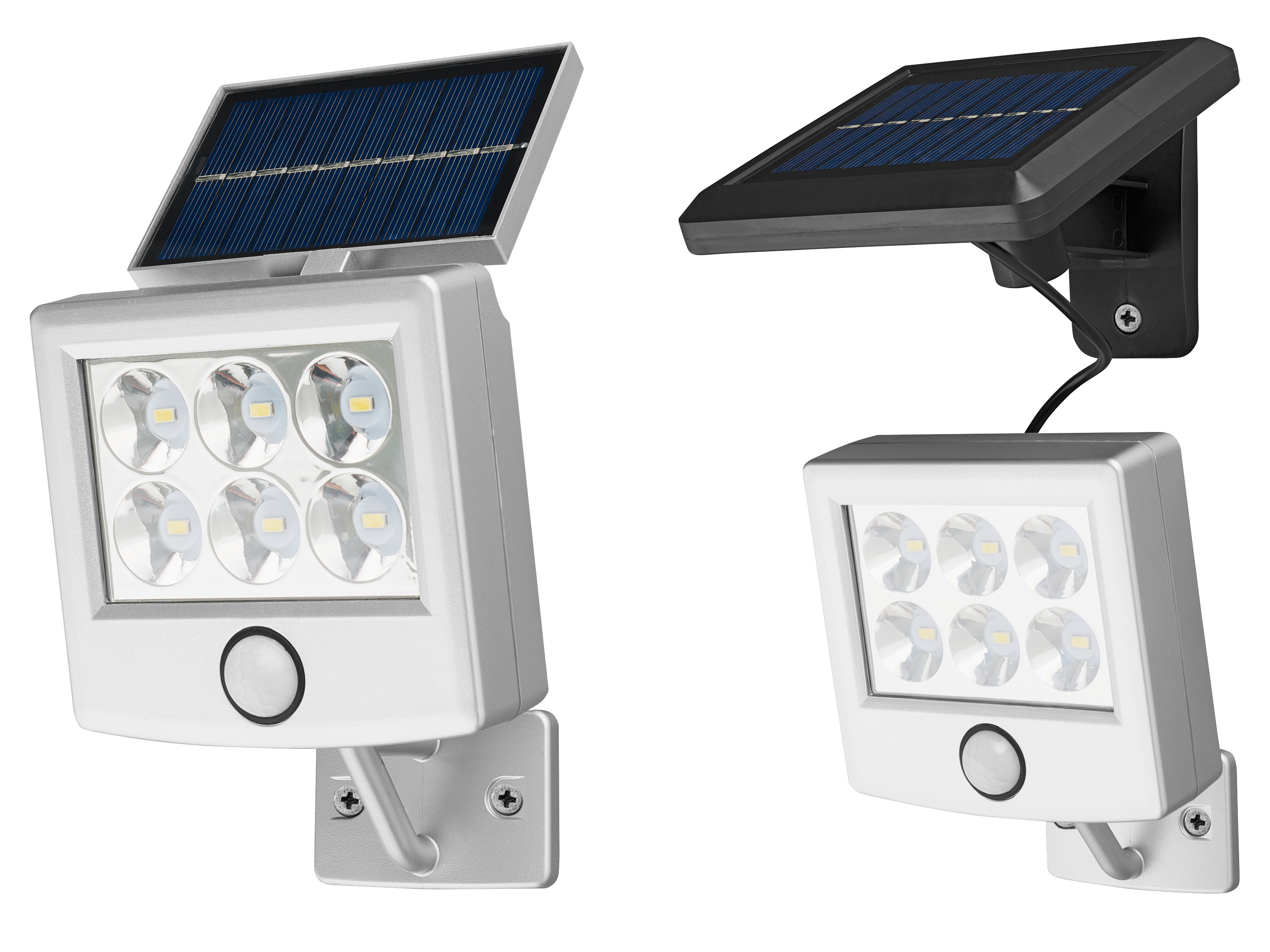 LIVARNO® Reflektor solarny LED z czujnikiem ruchu