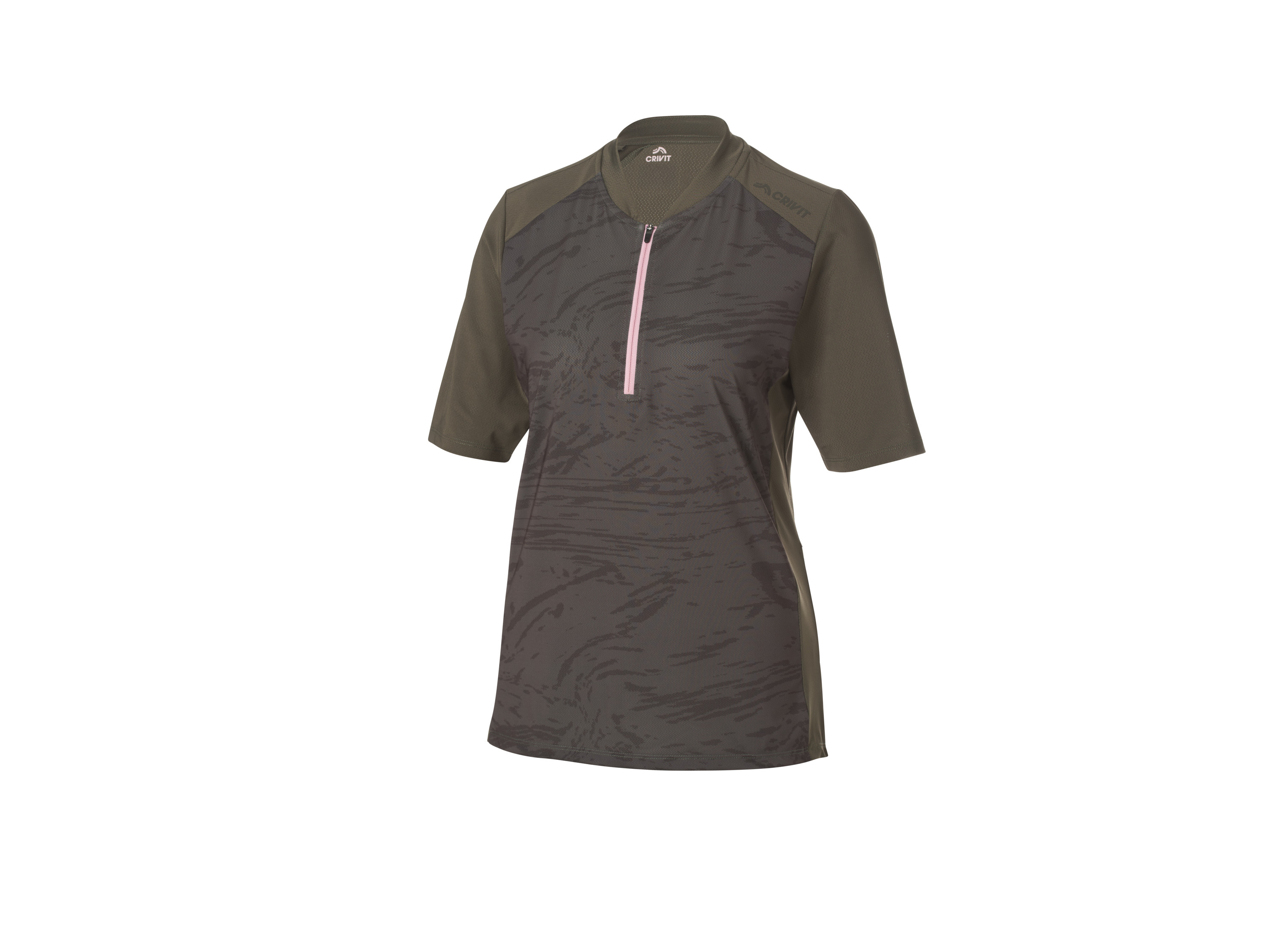 CRIVIT Koszulka funkcyjna damska (Khaki, L(44/46))