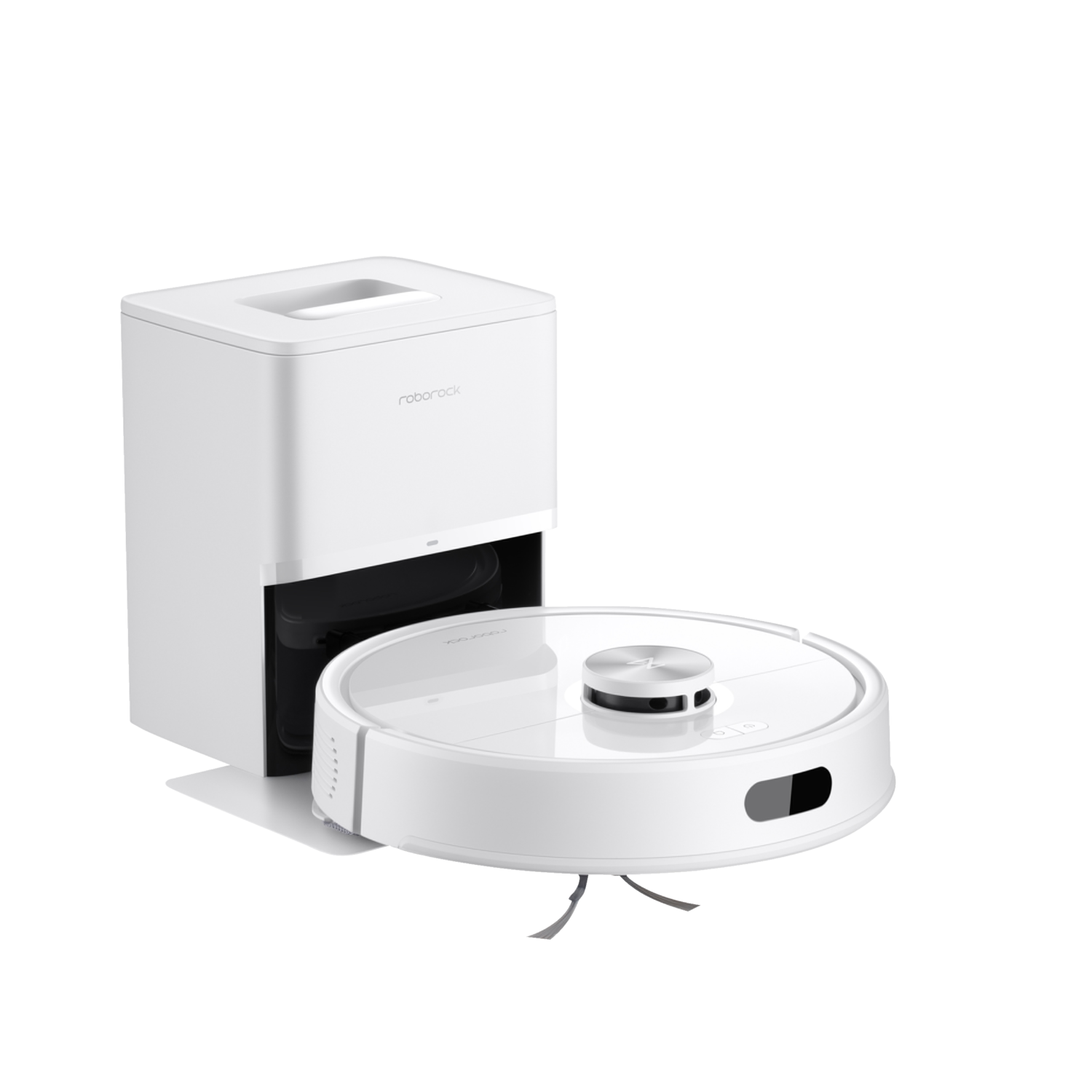 ROBOROCK Robot odkurzająco-mopujący Q7 Pro Max+ ze stacją opróżniającą (Biały)