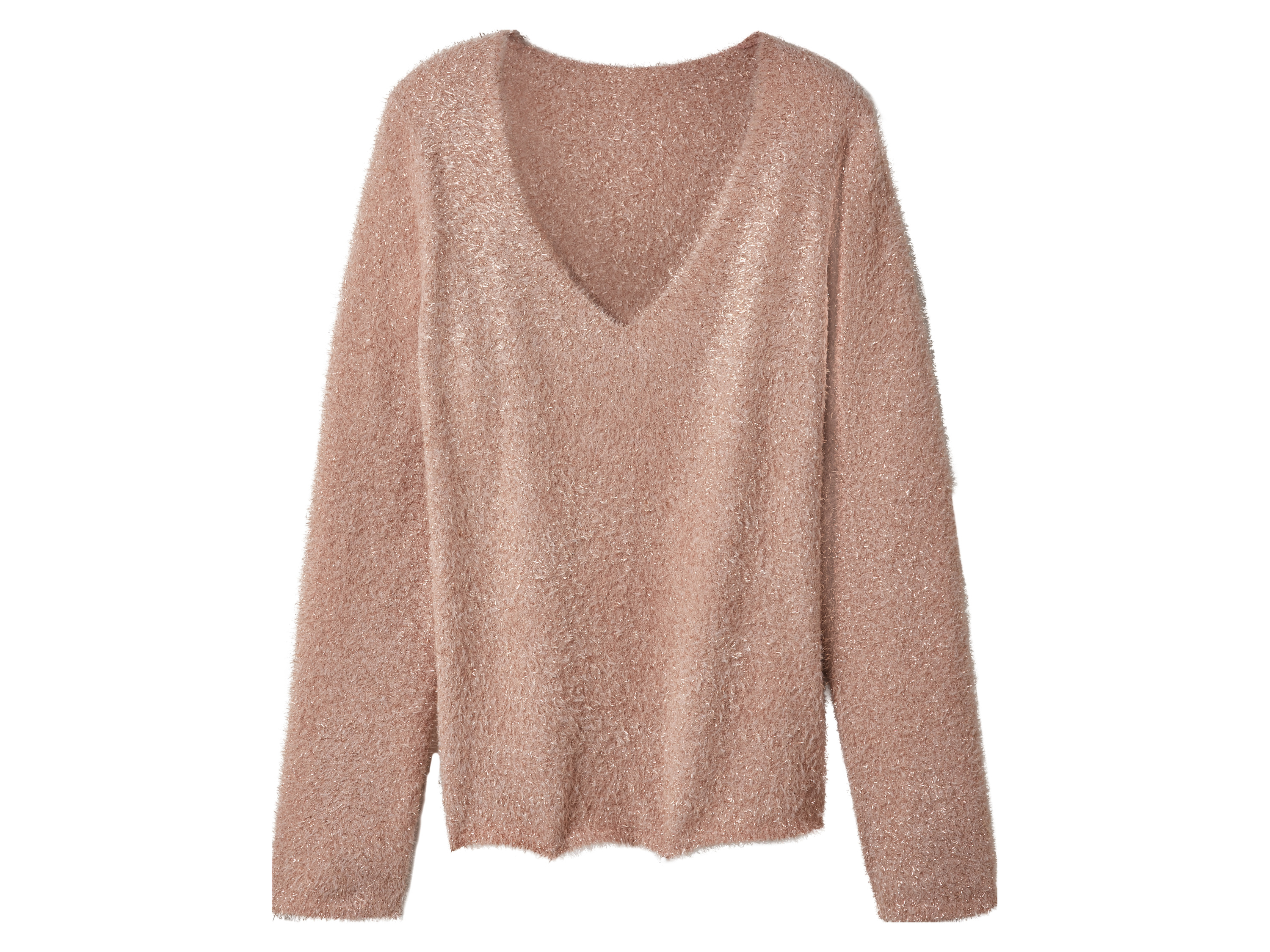 ESMARA® Sweter damski z błyszczącą nitką 