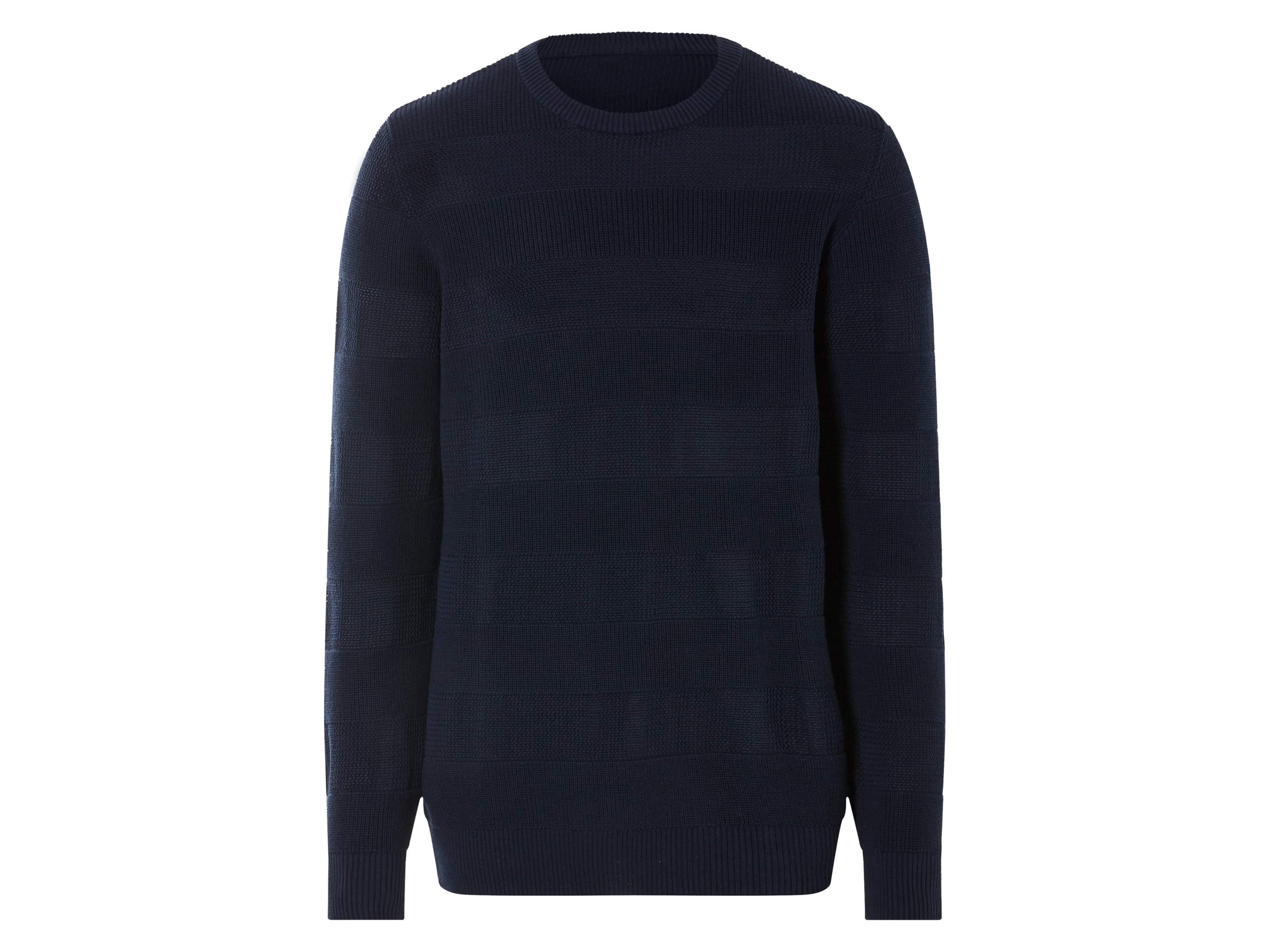 LIVERGY® Sweter dzianinowy męski z bawełny 