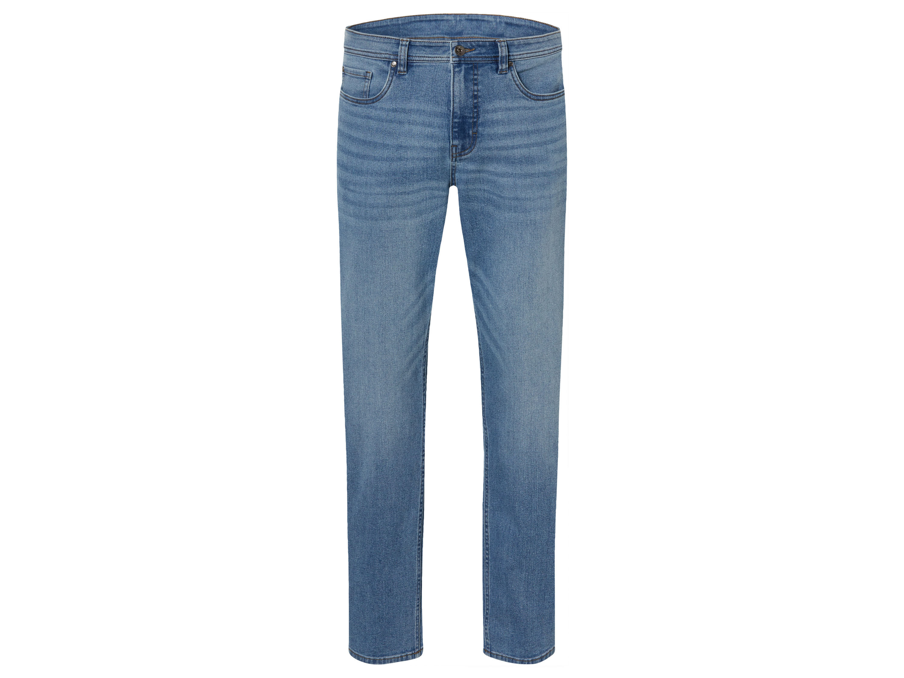 LIVERGY® Jeansy męskie z bawełną, relaxed fit 