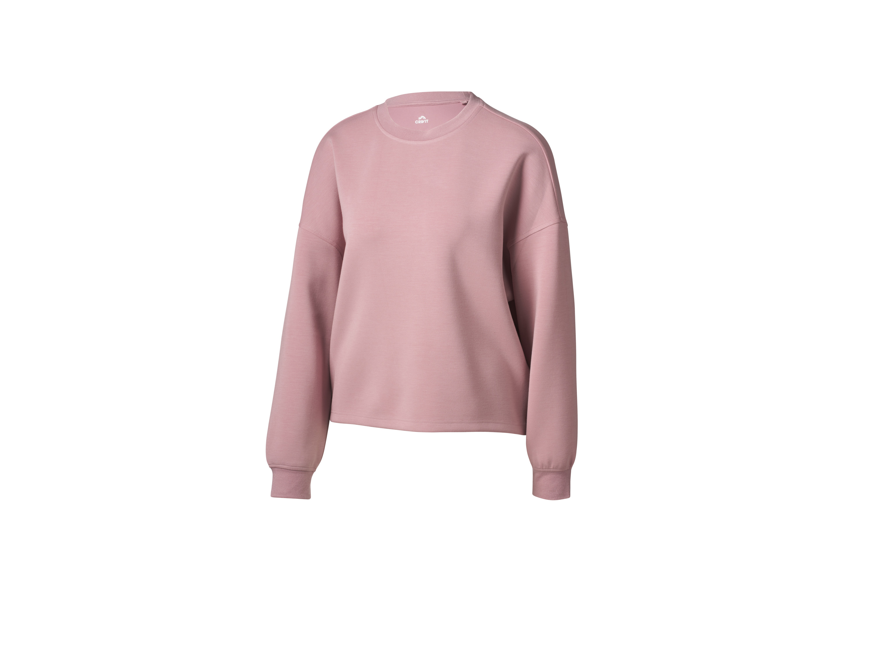 CRIVIT Damski bluza dresowa premium (Różowy, L(44/46))