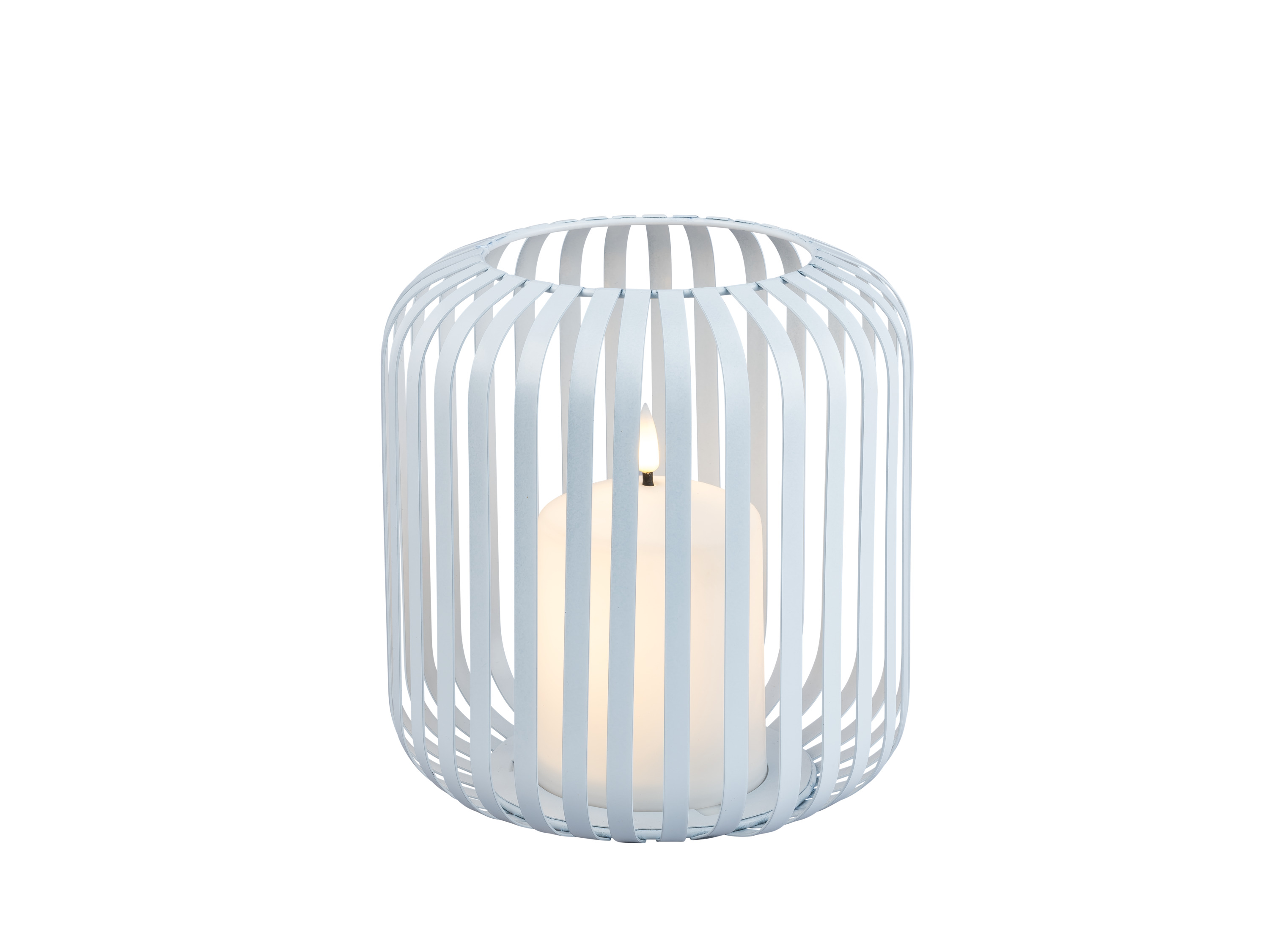 LIVARNO HOME Latarnia LED z efektem migotania płomienia (Okrągły)