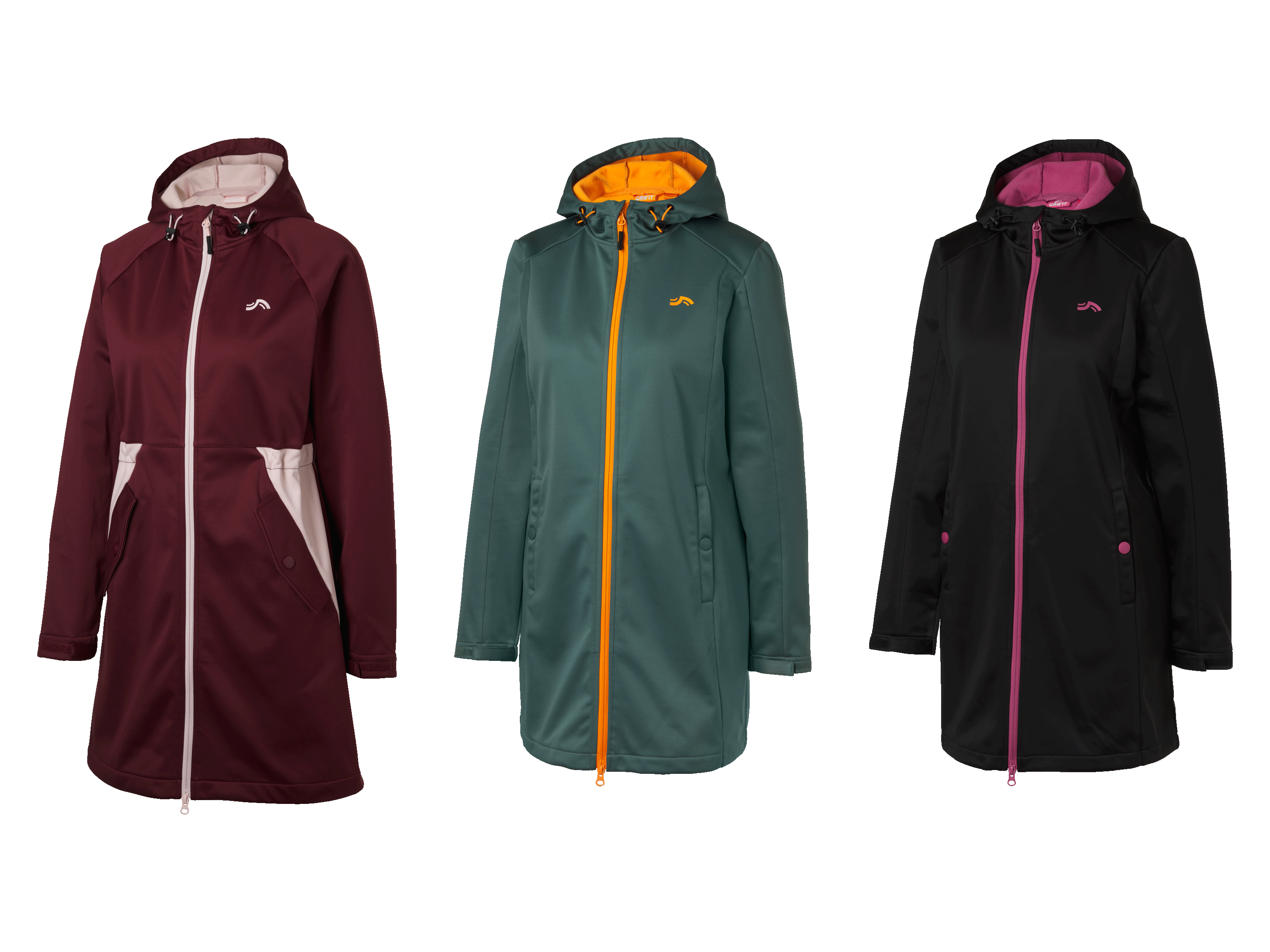 CRIVIT Kurtka lub płaszcz softshell damski
