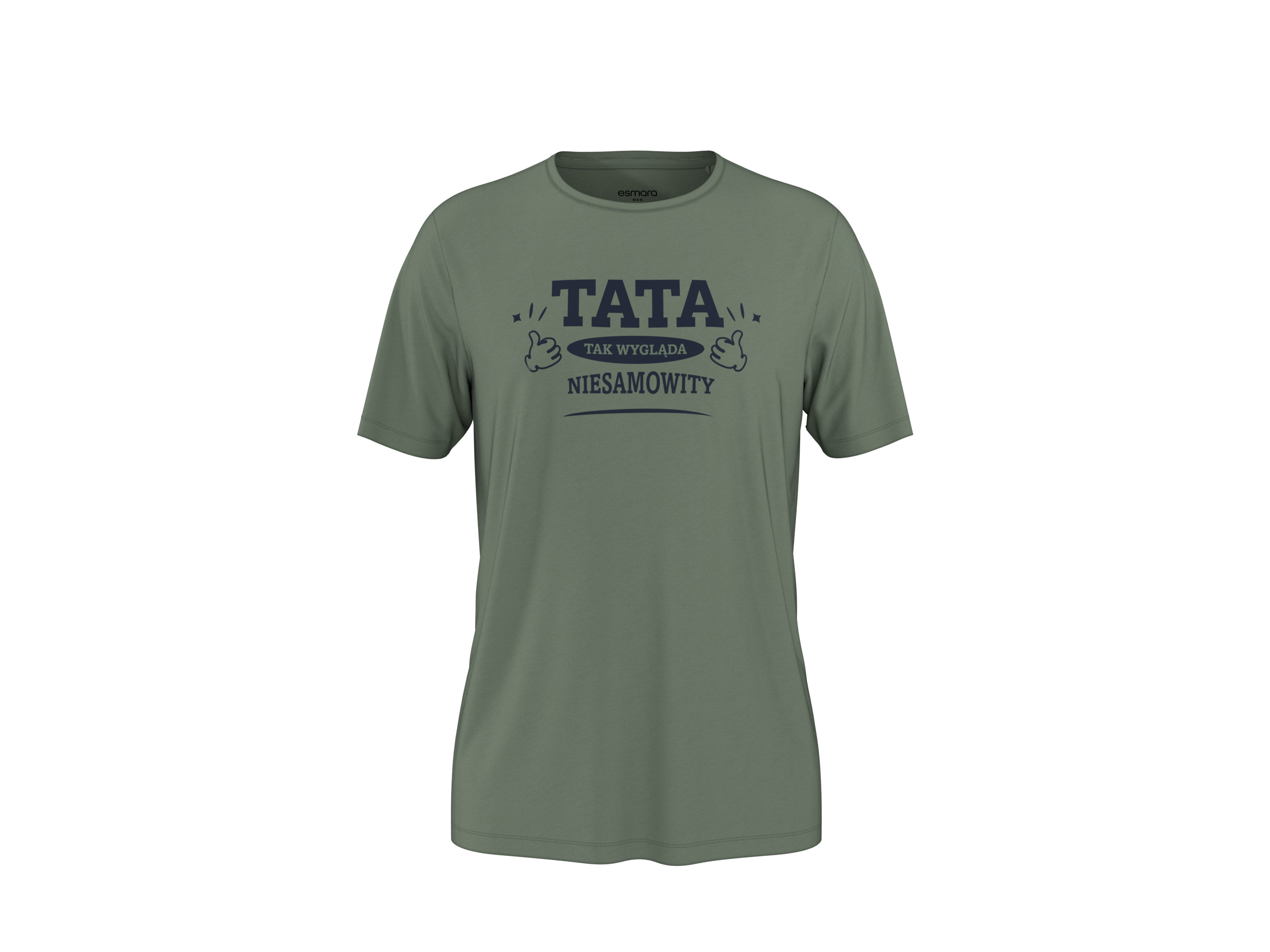 ESMARA MEN T-shirt z bawełny na Dzień Taty 