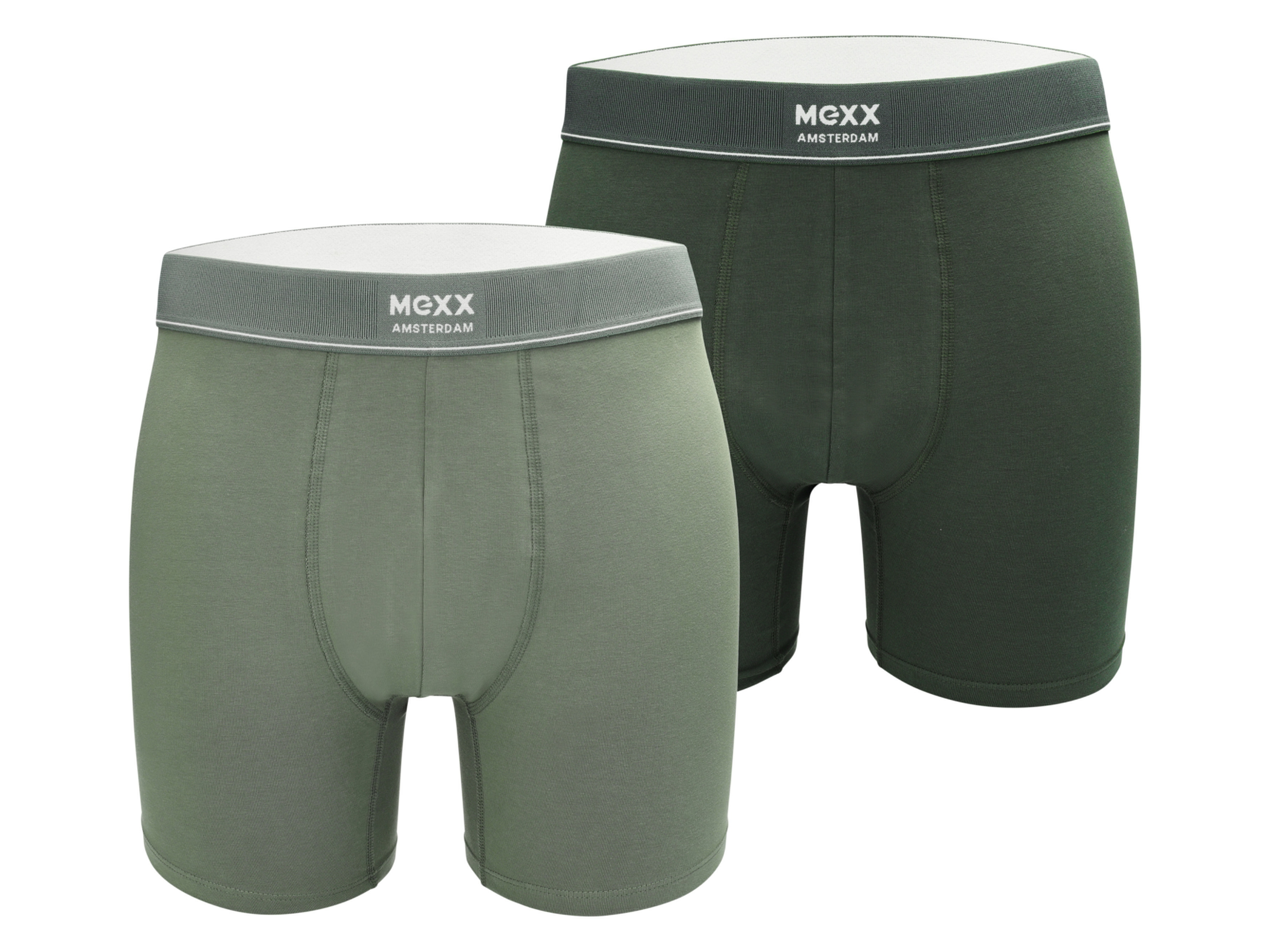 MEXX Bokserki męskie z bawełną, 2 pary 