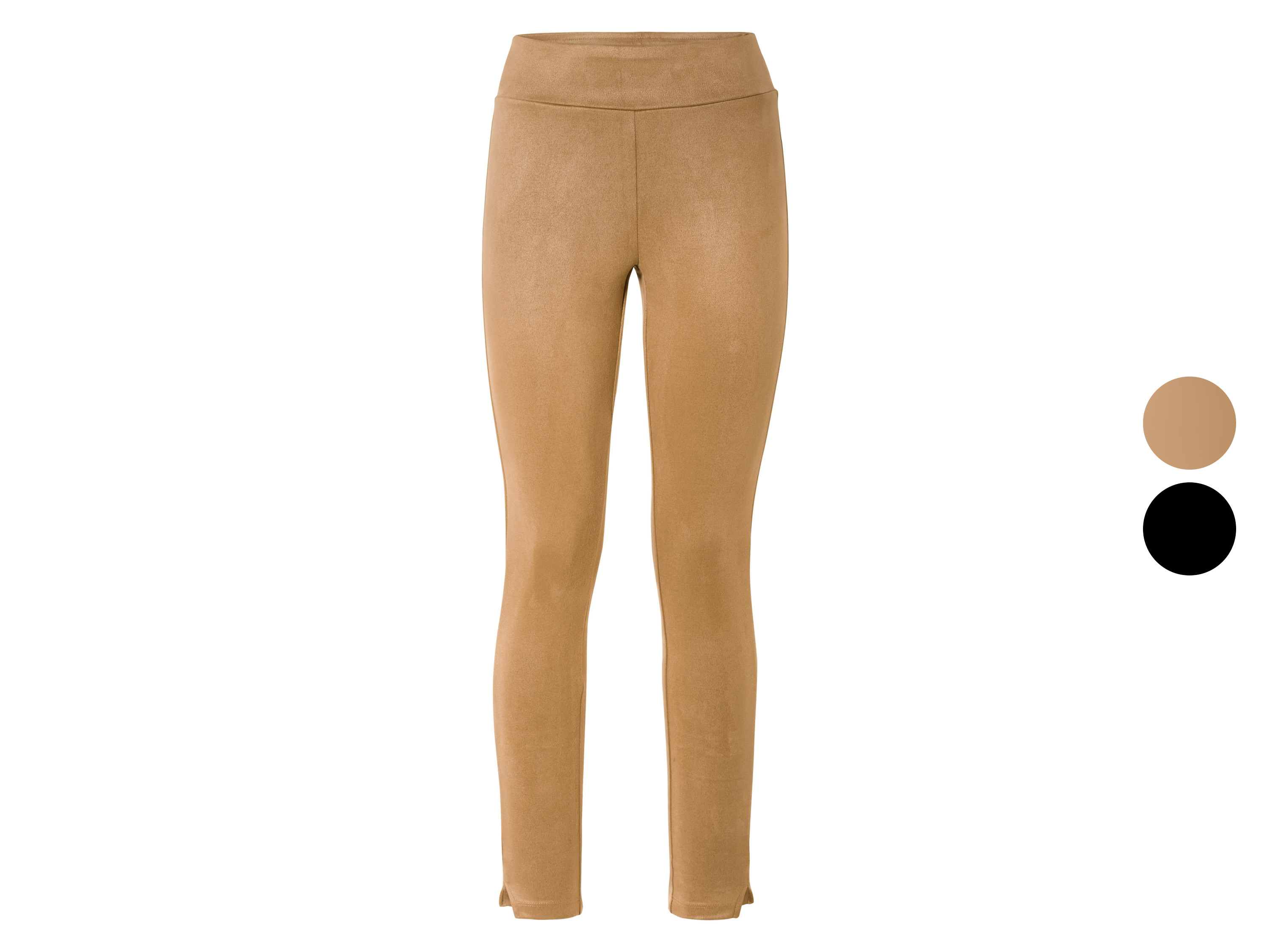 ESMARA® Jegginsy damskie z imitacji zamszu