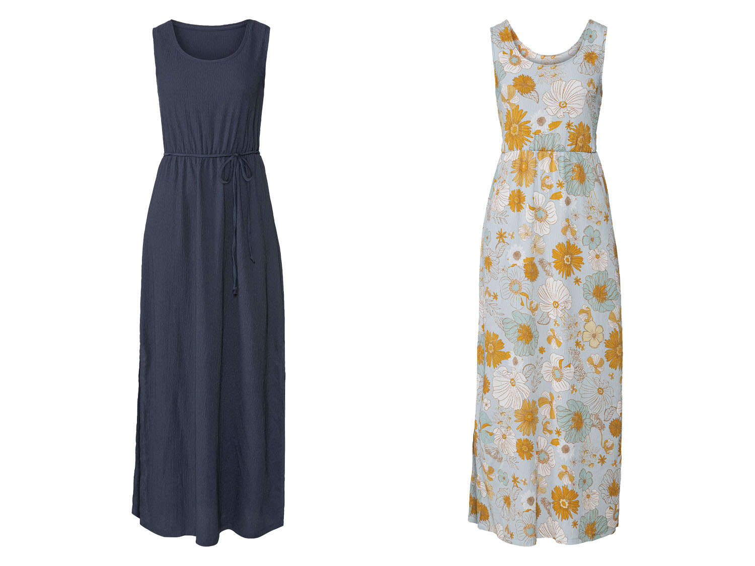 ESMARA® Sukienka damska maxi