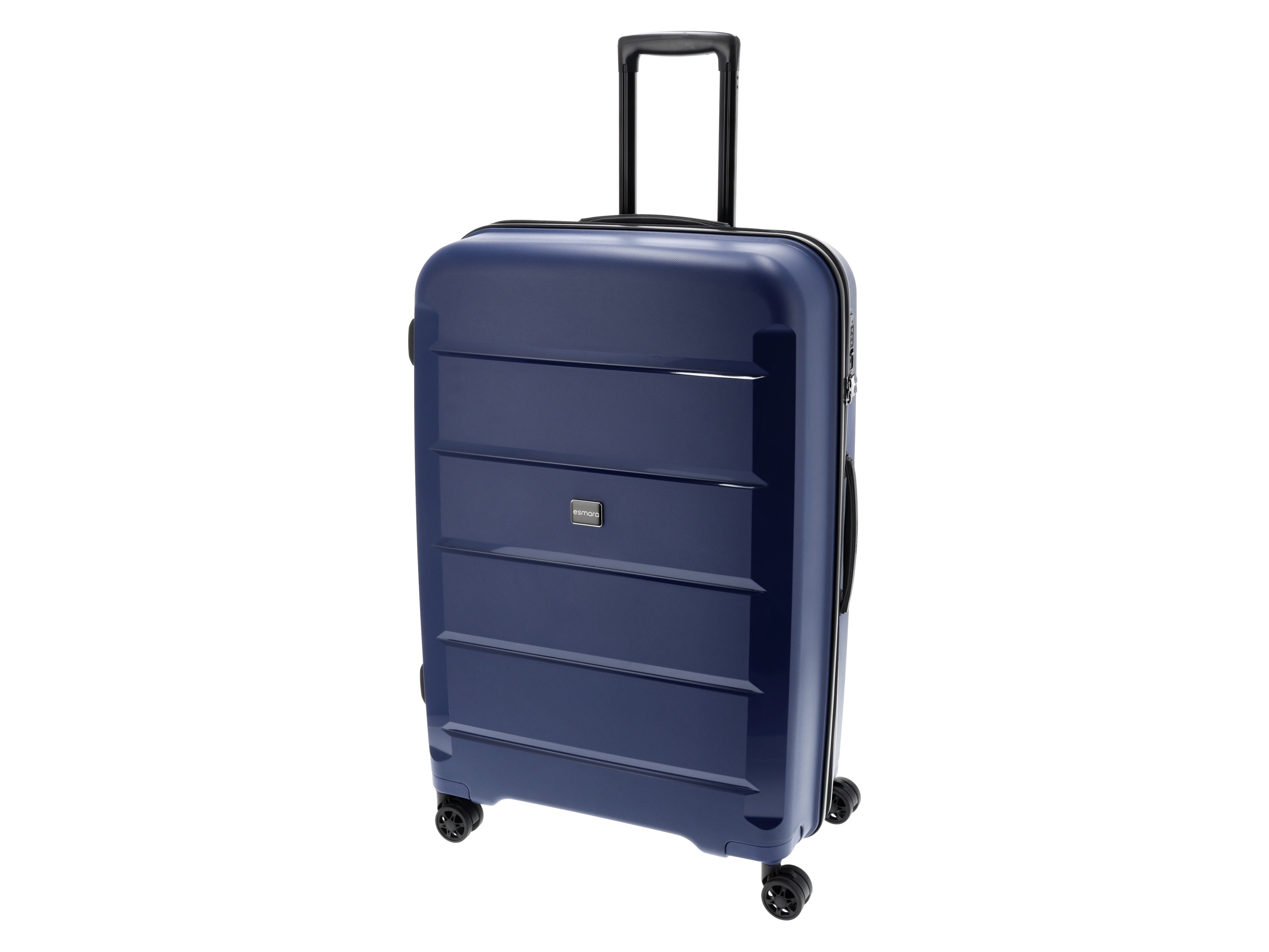 ESMARA® Walizka podróżna na kółkach, 90 l, granatowa