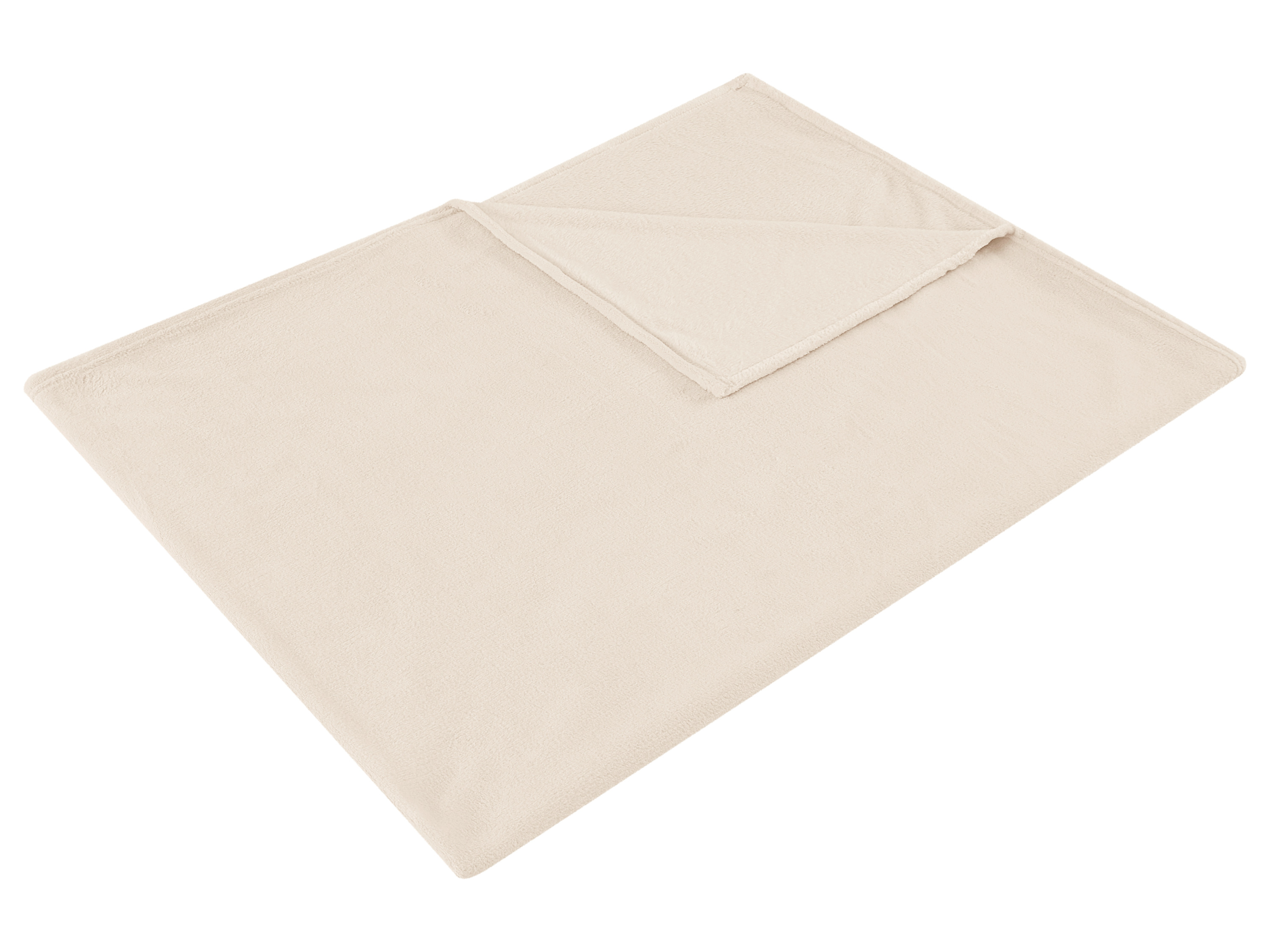 LIVARNO® Koc puszysty, 150 x 200 cm (Beżowy)