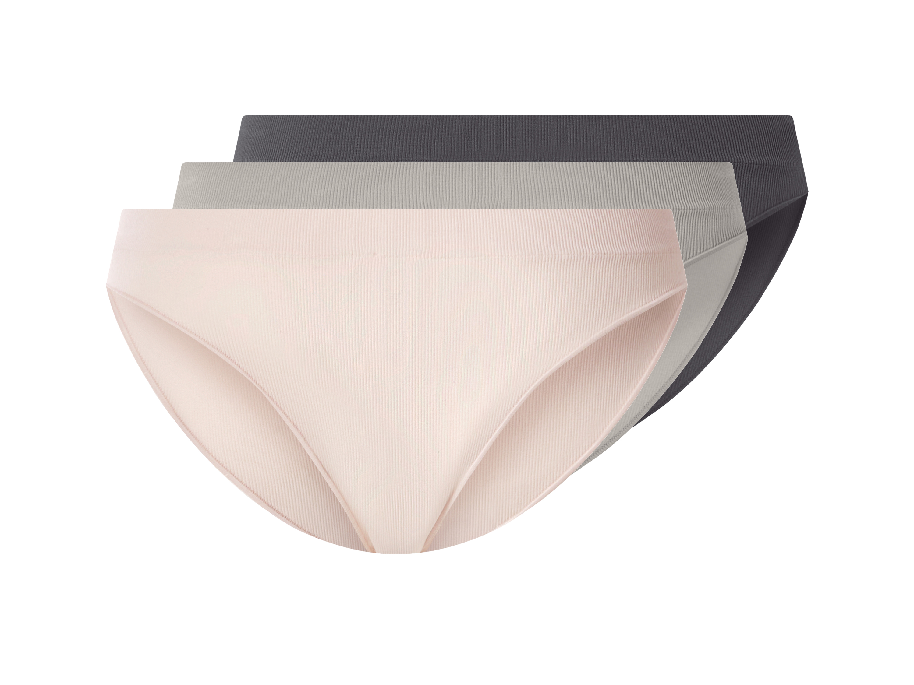 ESMARA® Majtki figi, 3 pary, bezszwowe 