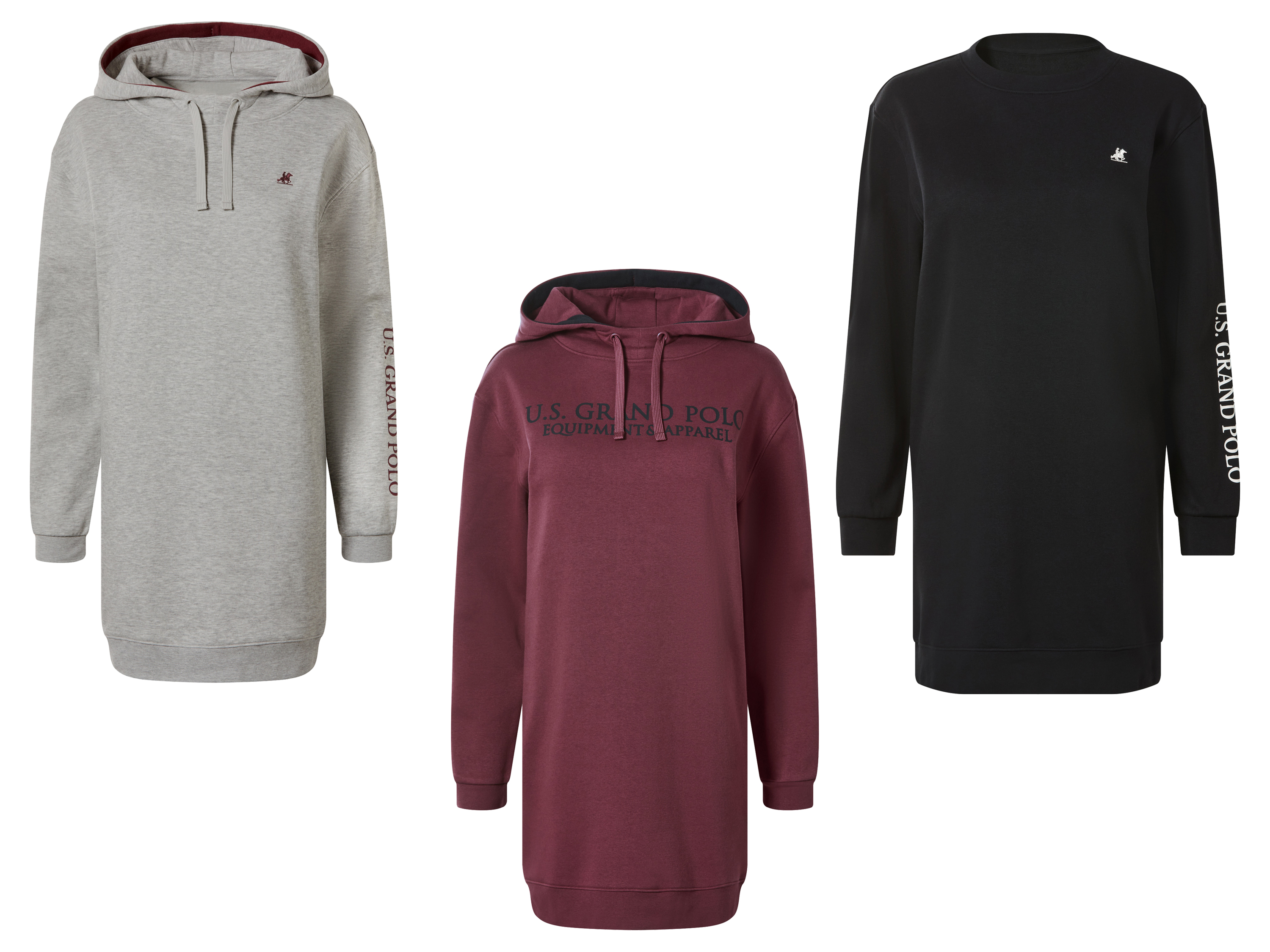 ESMARA® U.S. Grand Polo Sukienka dresowa damska