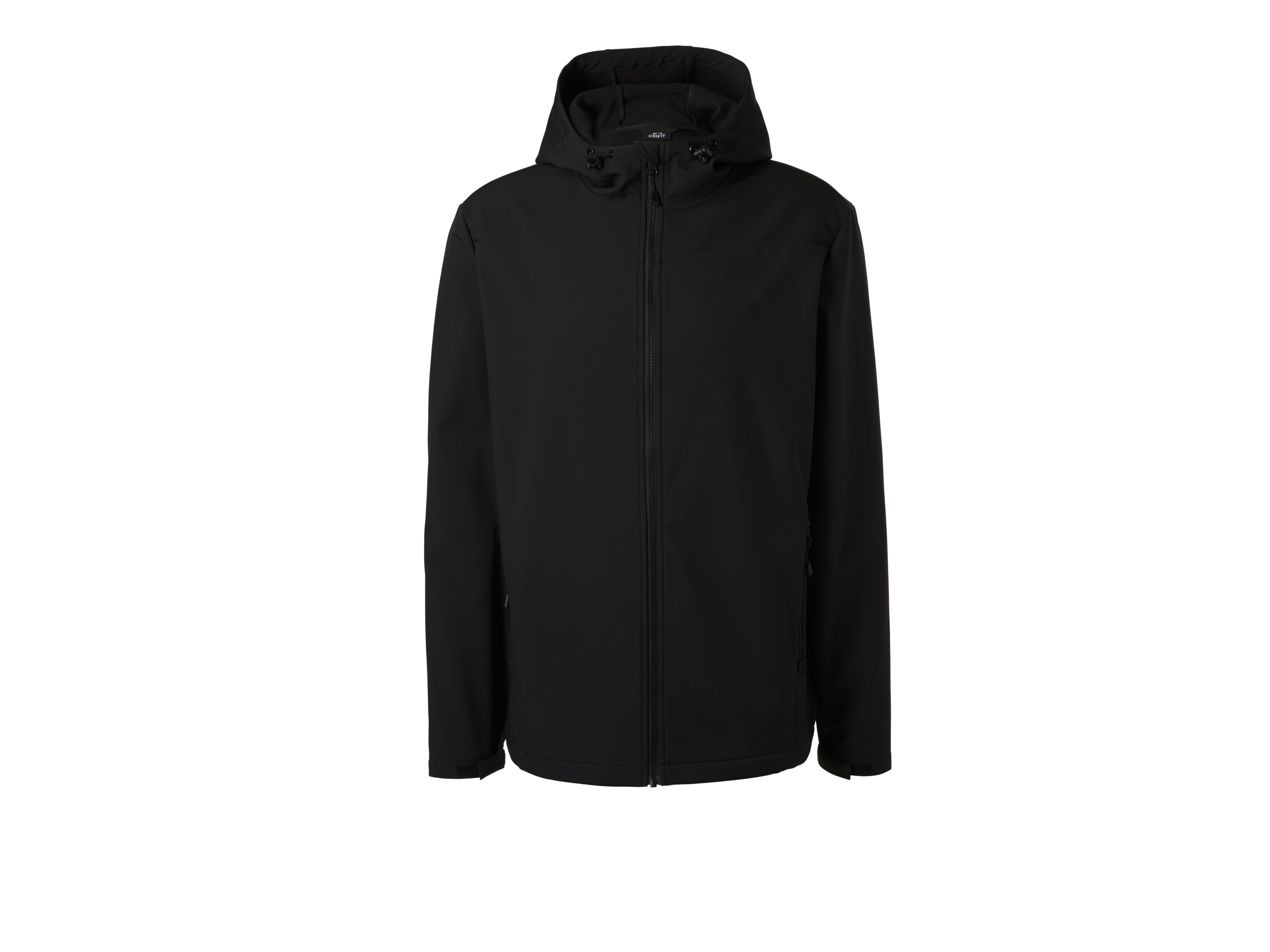 CRIVIT Kurtka termiczna softshell męska (Czarny, M (48/50))