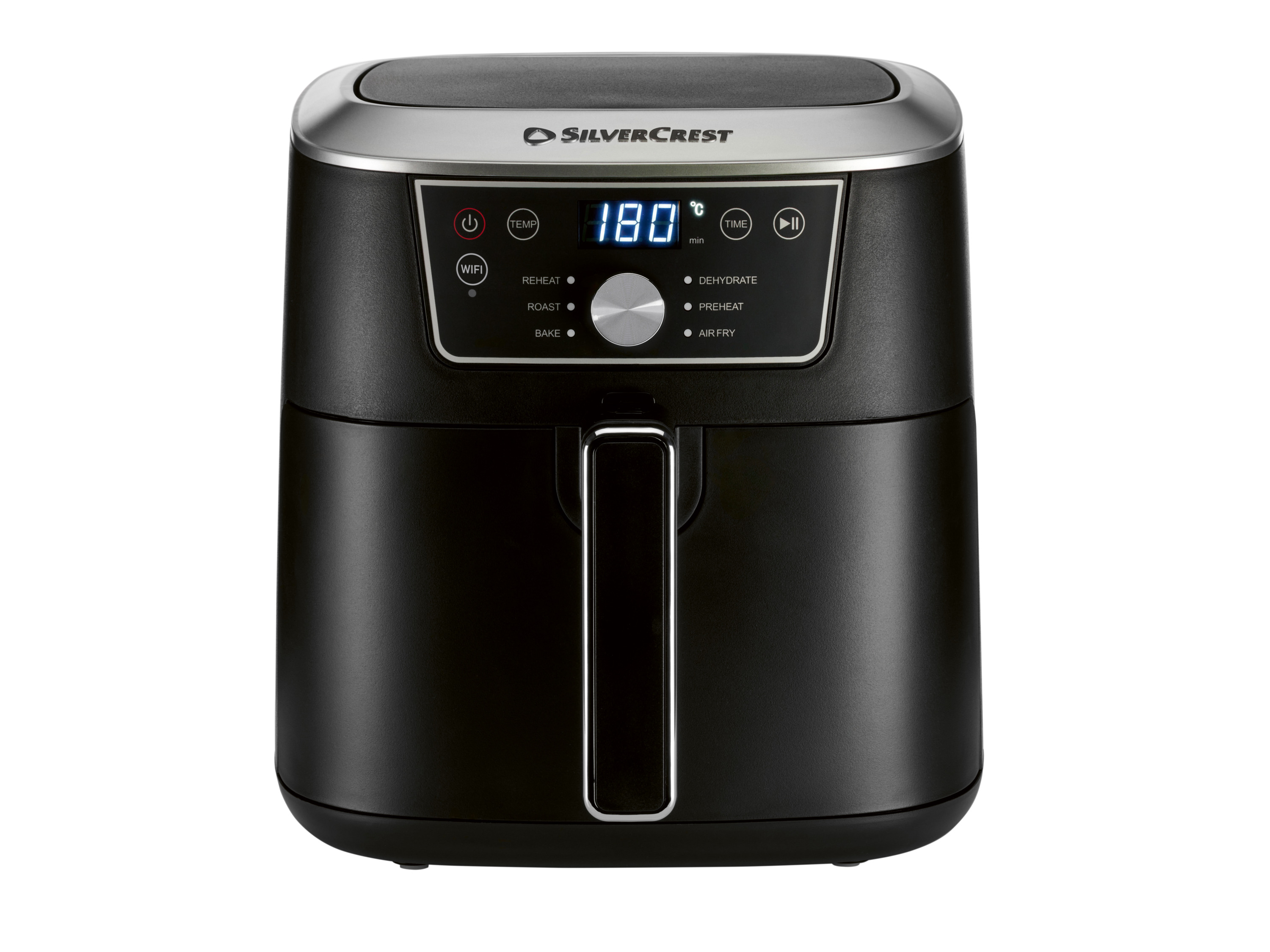 SILVERCREST® Frytkownica na gorące powietrze Air Fryer Smart z WiFi, 2150 W, 6,7 l
