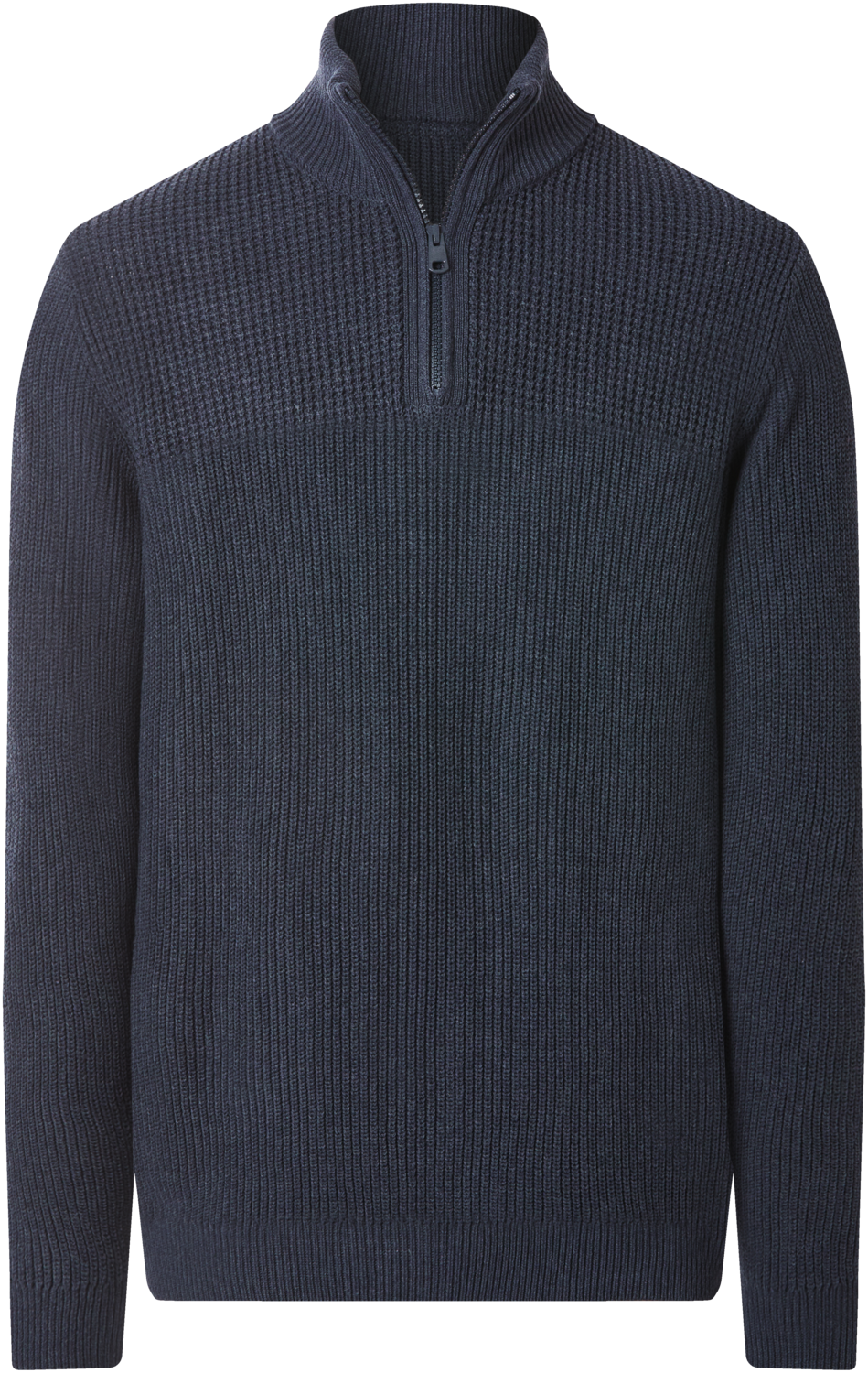 ESMARA MEN Męski sweter z grubego dzianu Troyer