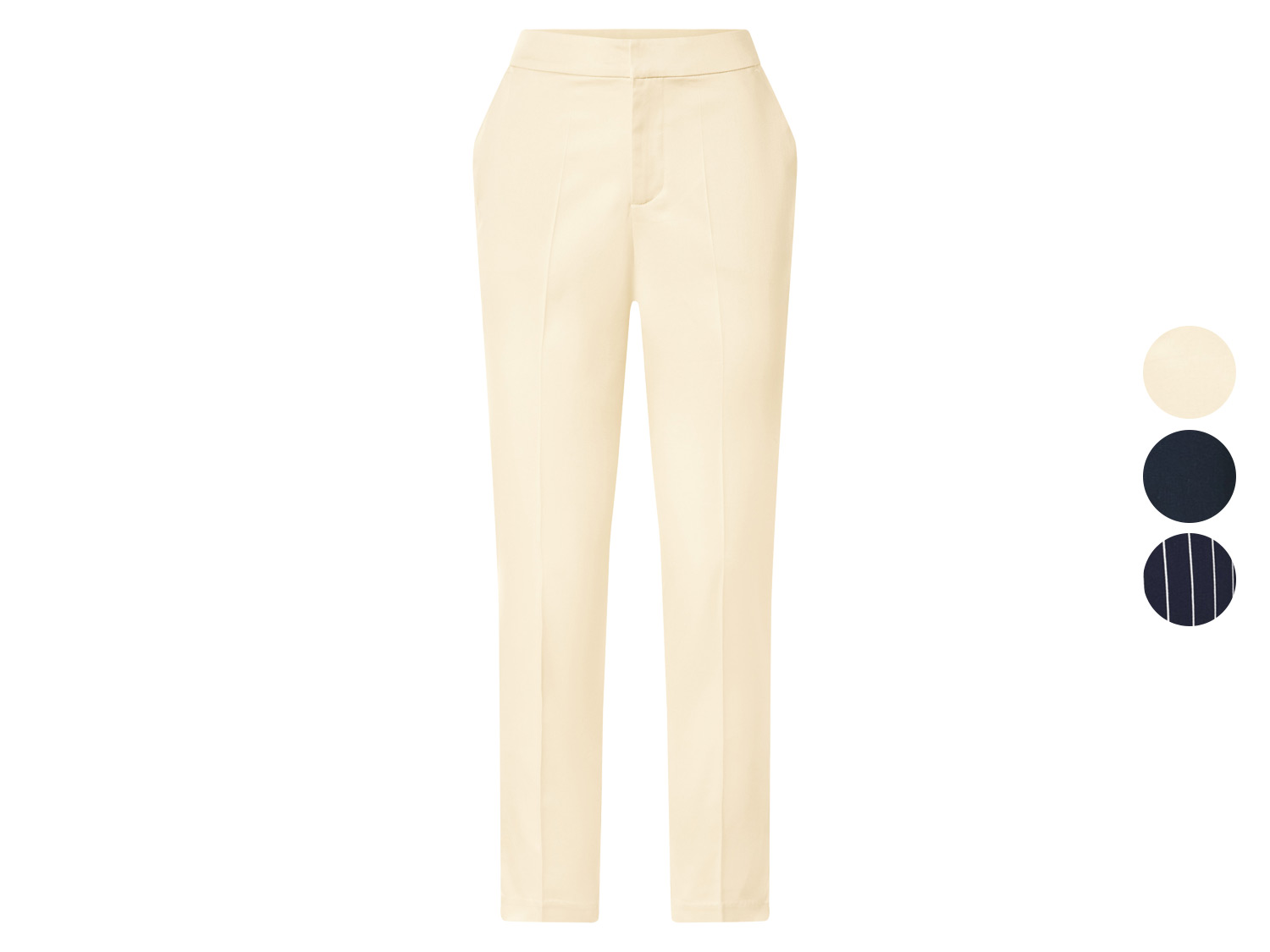 ESMARA® Spodnie slacks damskie z bawełną
