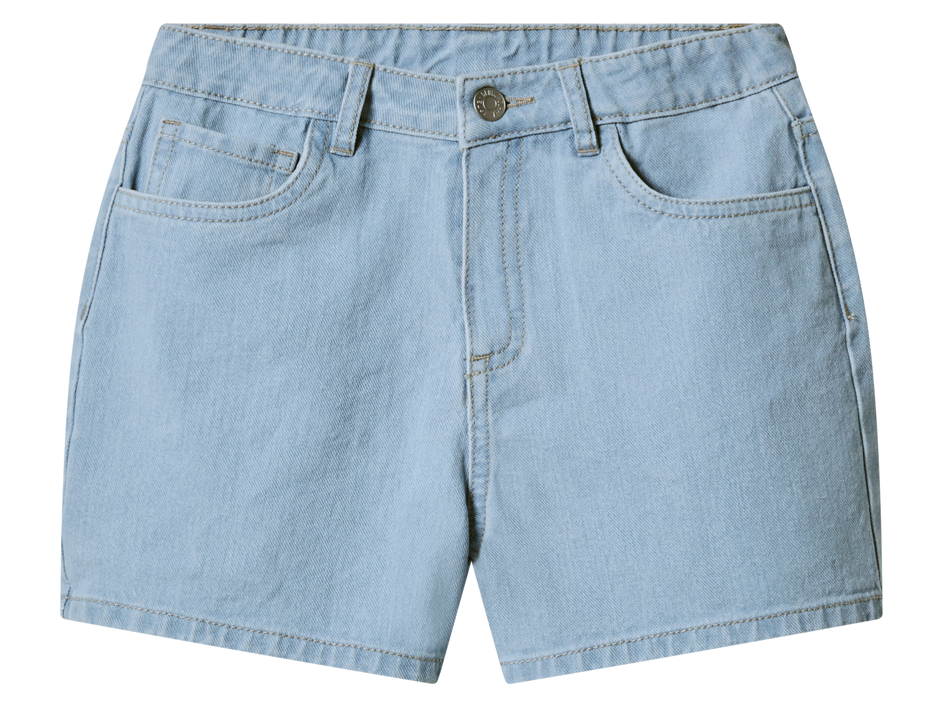 ESMARA KIDS Szorty jeansowe dziewczęce z bawełny 