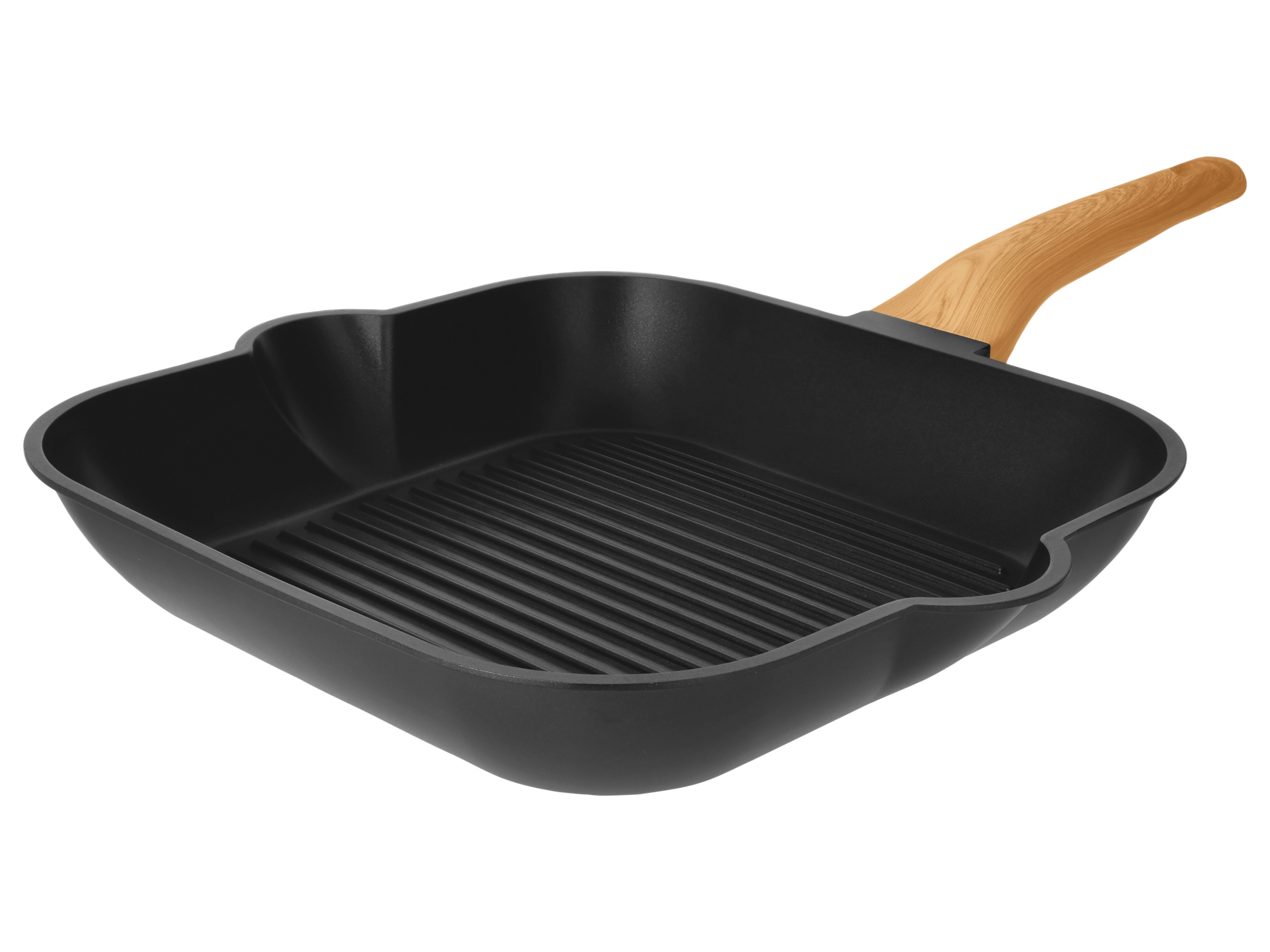 SILVERCREST® Patelnia z odlewu aluminium, Ø 28 cm (Czworokątny)