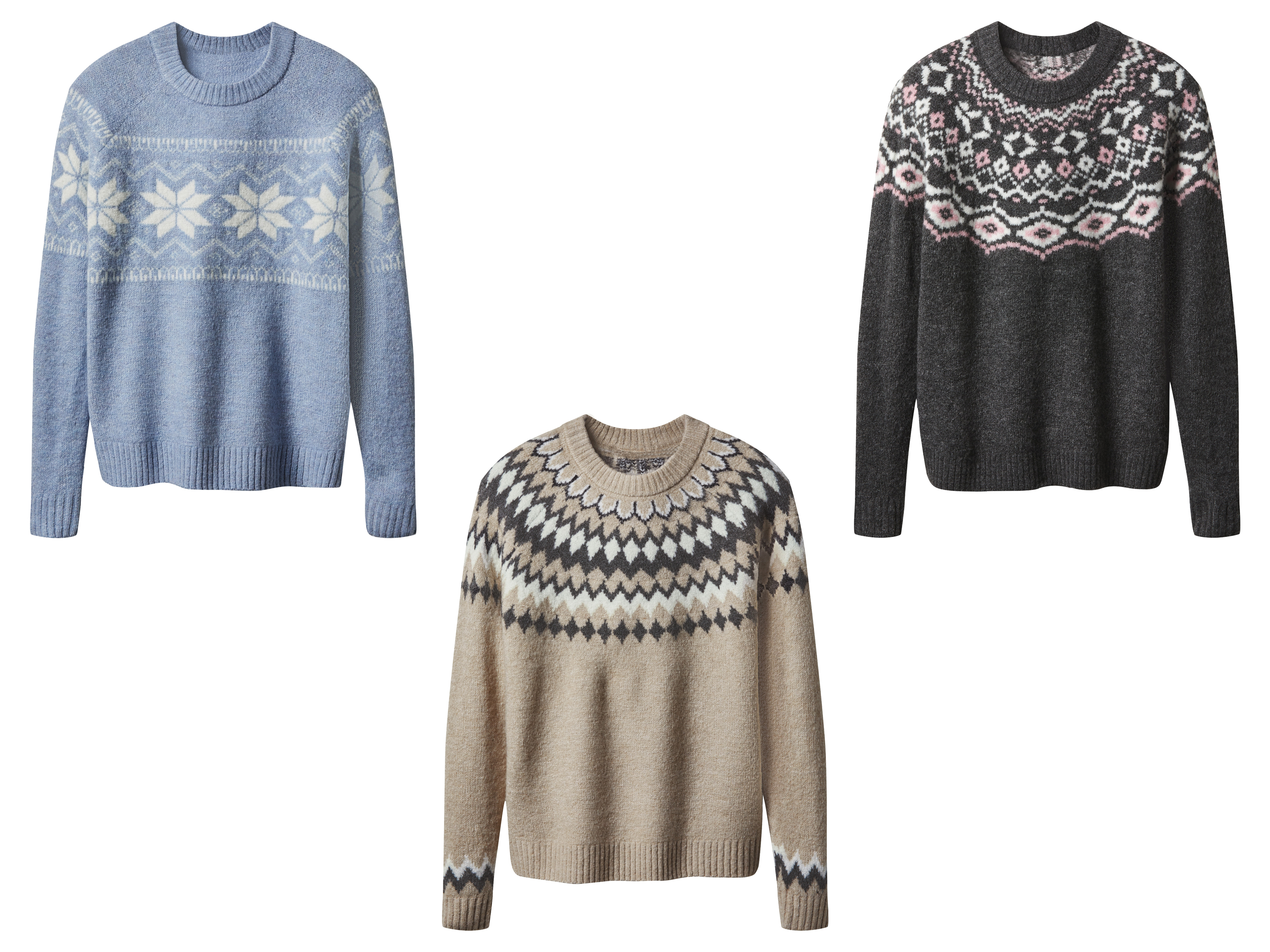 ESMARA® Sweter damski z domieszką wełny