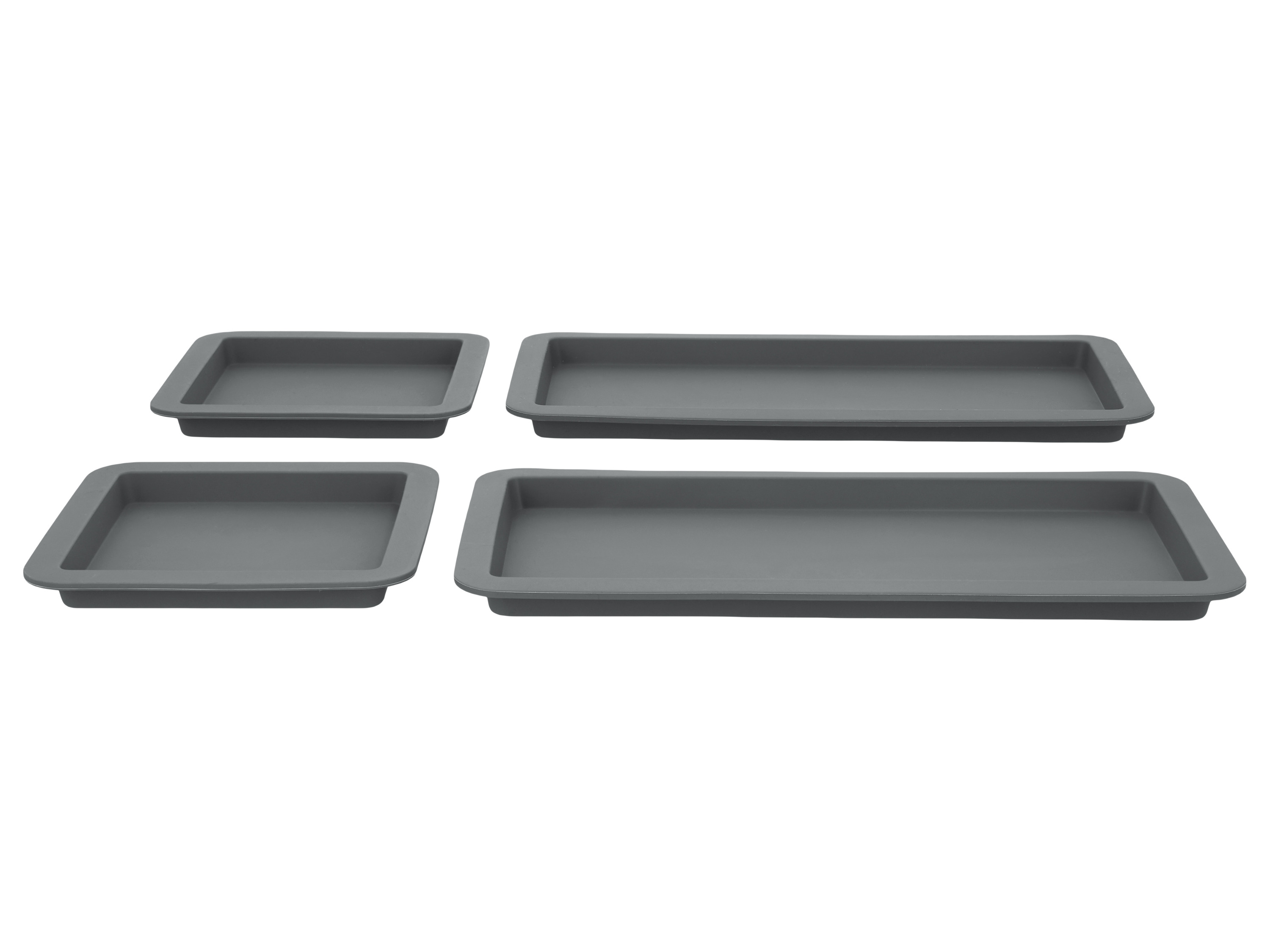 SILVERCREST® Zestaw silikonowych form do batonów / Zestaw silikonowych mat do pieczenia (Zestaw 4 mat do pieczenia)